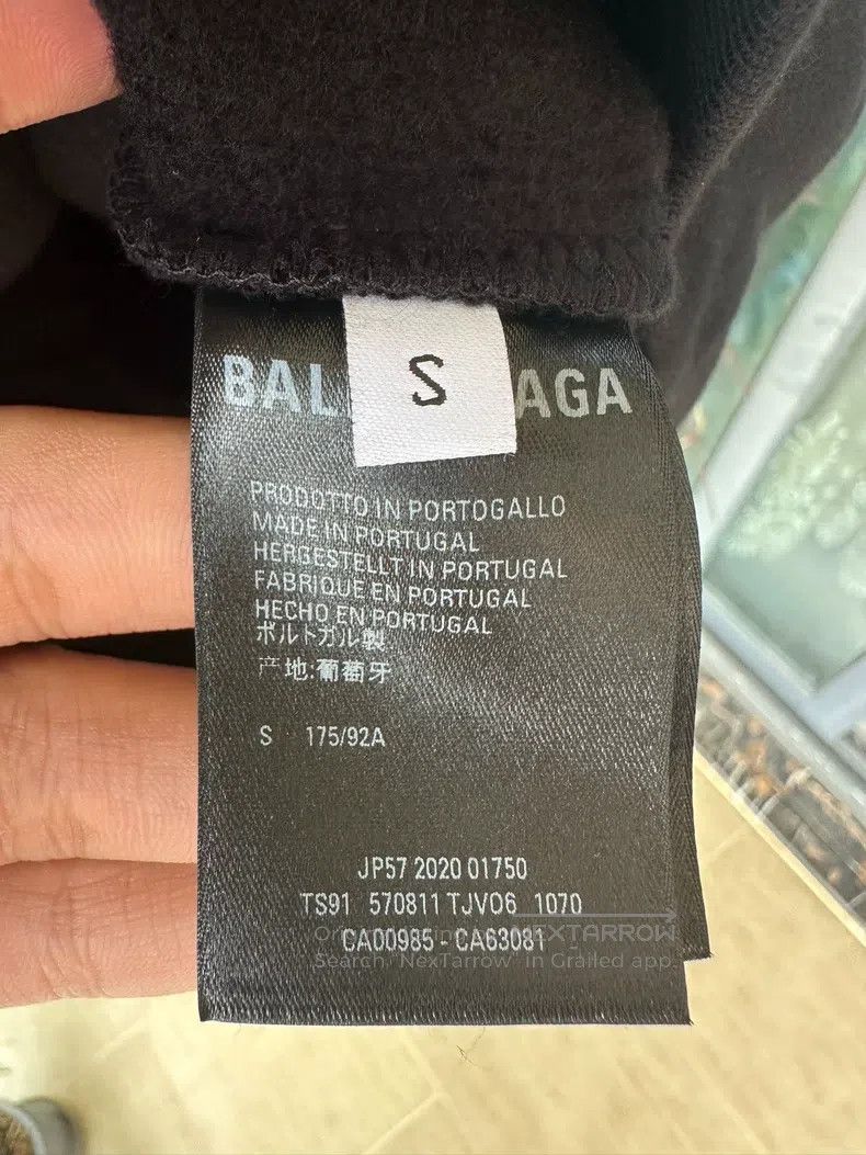 Balenciaga Balenciaga Shoe Bag Sweatshirt Size US S / EU 44-46 / 1 - 5 Thumbnail