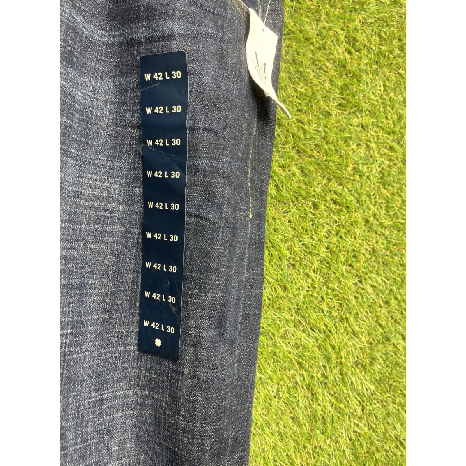 Lucky Brand Lucky Brand Jeans Mens 42x30 361 Vintage Straight Navy Low Rise Classic Fit NWT Size US 42 / EU 58 - 3 Thumbnail