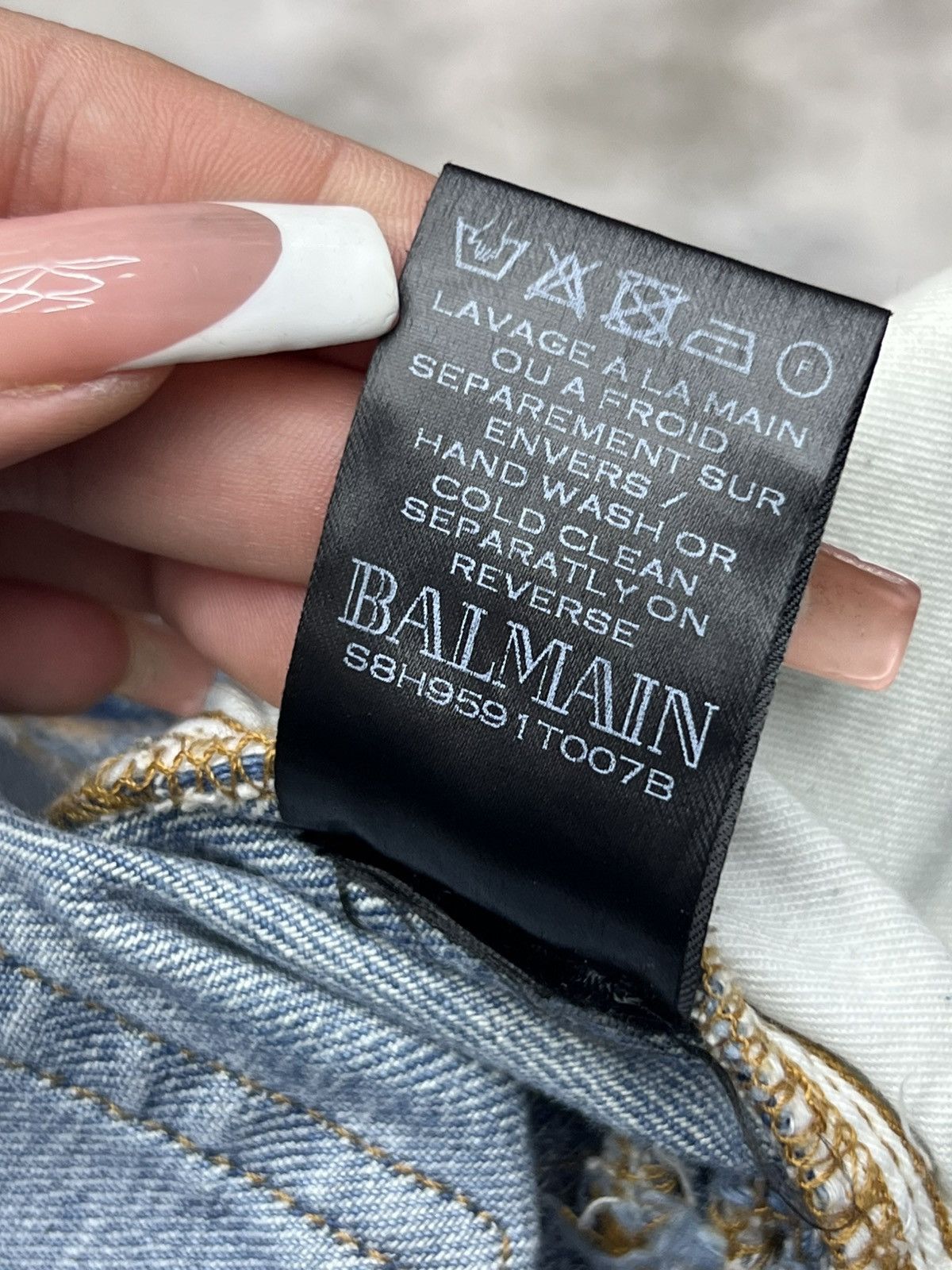 Balmain Balmain Denim Jeans Size US 36 / EU 52 - 11 Thumbnail