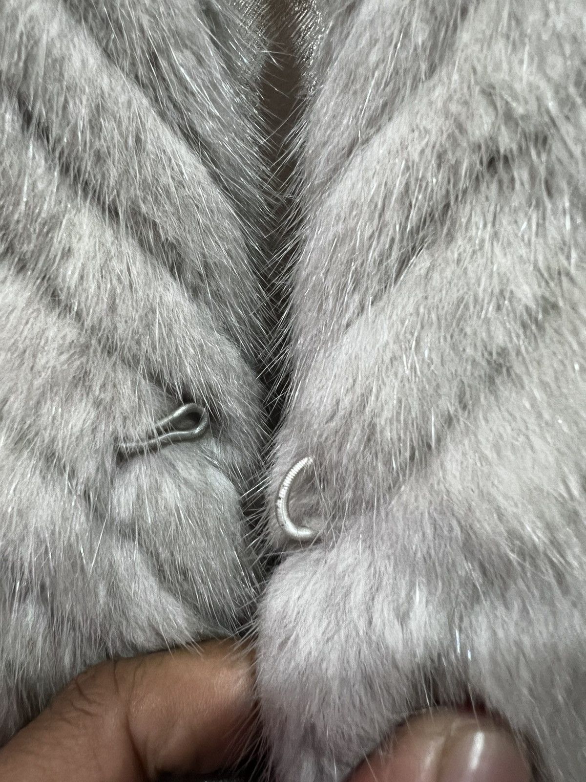 Japanese Brand 🔥 Unknown 🔥 mink fur open fur jacket saga style Size S / US 4 / IT 40 - 6 Thumbnail