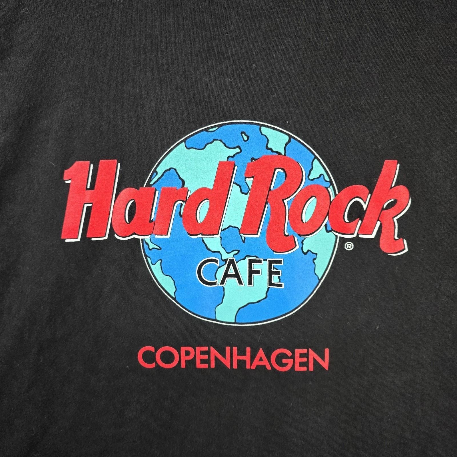 Hard Rock Cafe Vintage Hard Rock Cafe Copenhagen Shirt Shirt XL Black 90s Size US XL / EU 56 / 4 - 3 Thumbnail