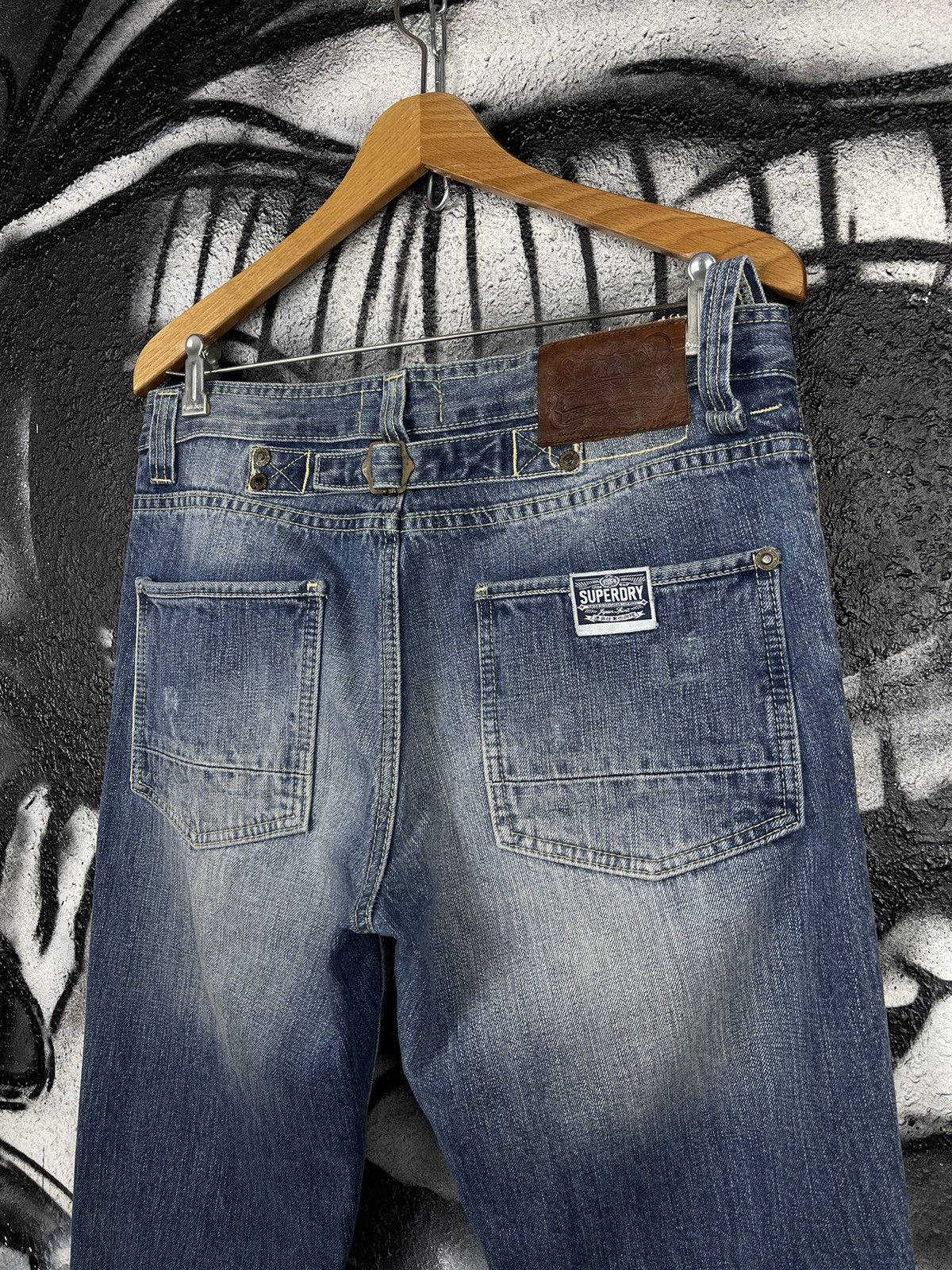 Superdry SuperDry Japanese Denim Dean Jeans Men’s Size W32 L32 Size US 33 - 5 Thumbnail