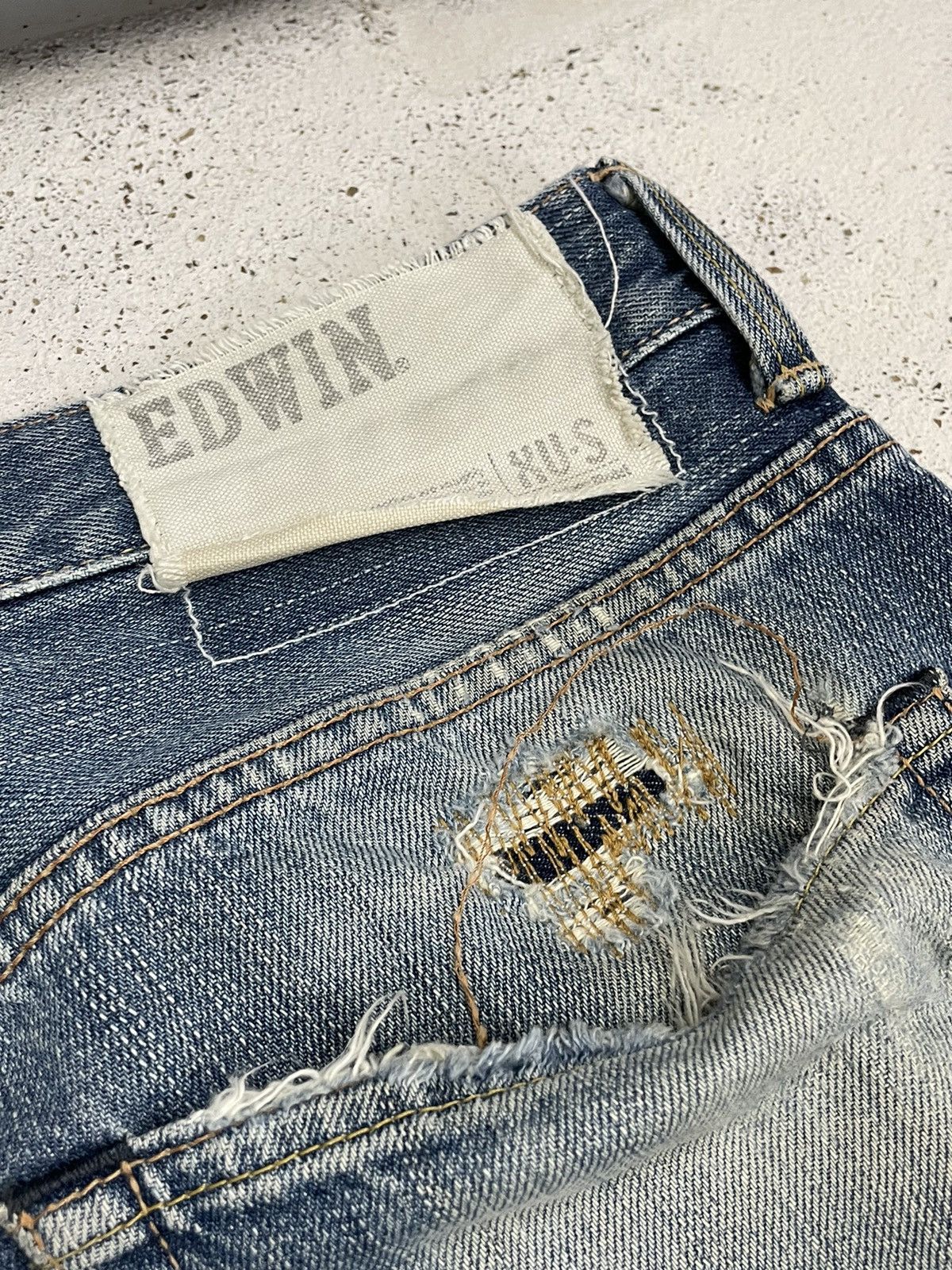 Edwin Edwin XV-S Life Art Inspired Local Rick Designer Denim Size US 34 / EU 50 - 22 Thumbnail