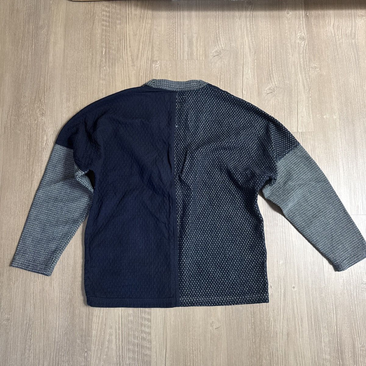 FDMTL FDMTL Tokyo Sashiko Patchwork Cardigan Size 3 Made in Japan Size US M / EU 48-50 / 2 - 7 Thumbnail