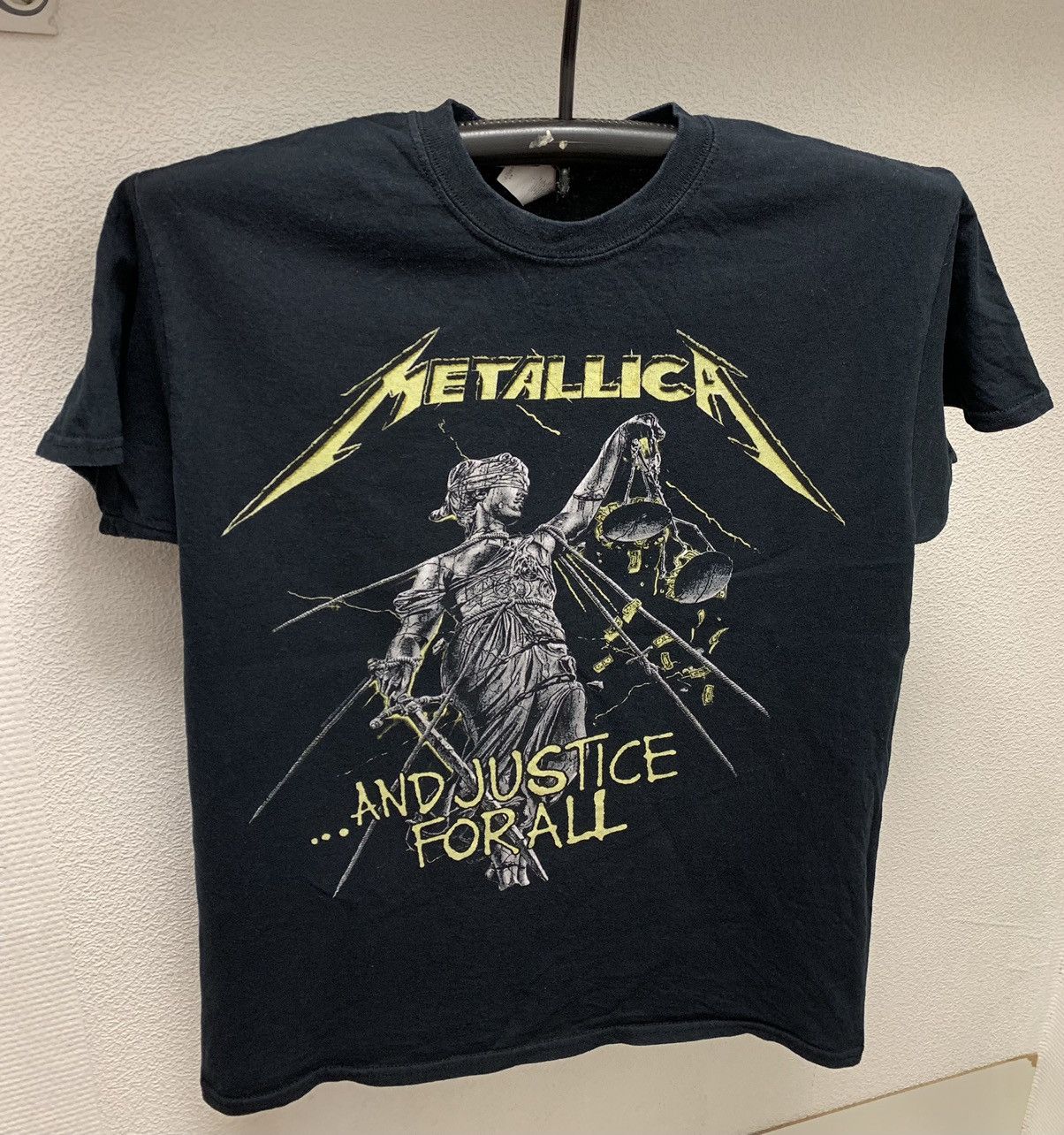 Band Tees Metallica and justice for all vintage band rock t-shirt M as Size US M / EU 48-50 / 2 - 1 Thumbnail