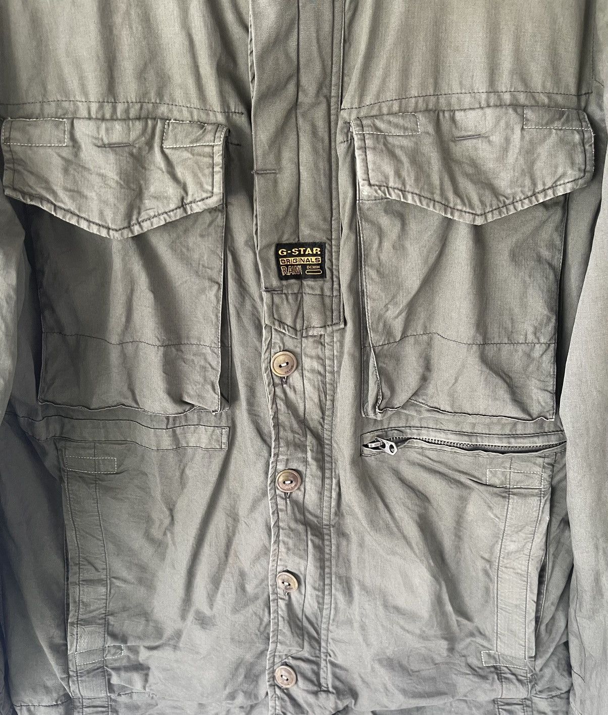 G-Star G-STAR RAW JACKET MULTI POCKET JAPAN Size US XL / EU 56 / 4 - 4 Thumbnail
