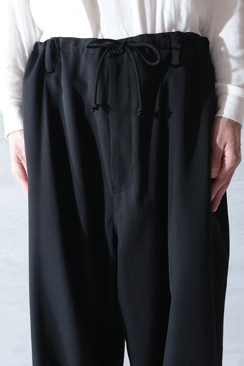 Yohji Yamamoto Yohji Yamamoto Pour Homme W/Gabardine Standard String Pants Size US 32 / EU 48 - 5 Thumbnail