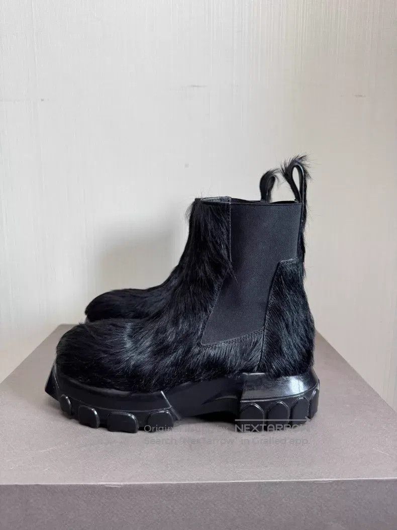 Rick Owens Rick Owens Cow hair Bozo octopus boots Size US 6.5 / IT 36.5 - 1 Thumbnail