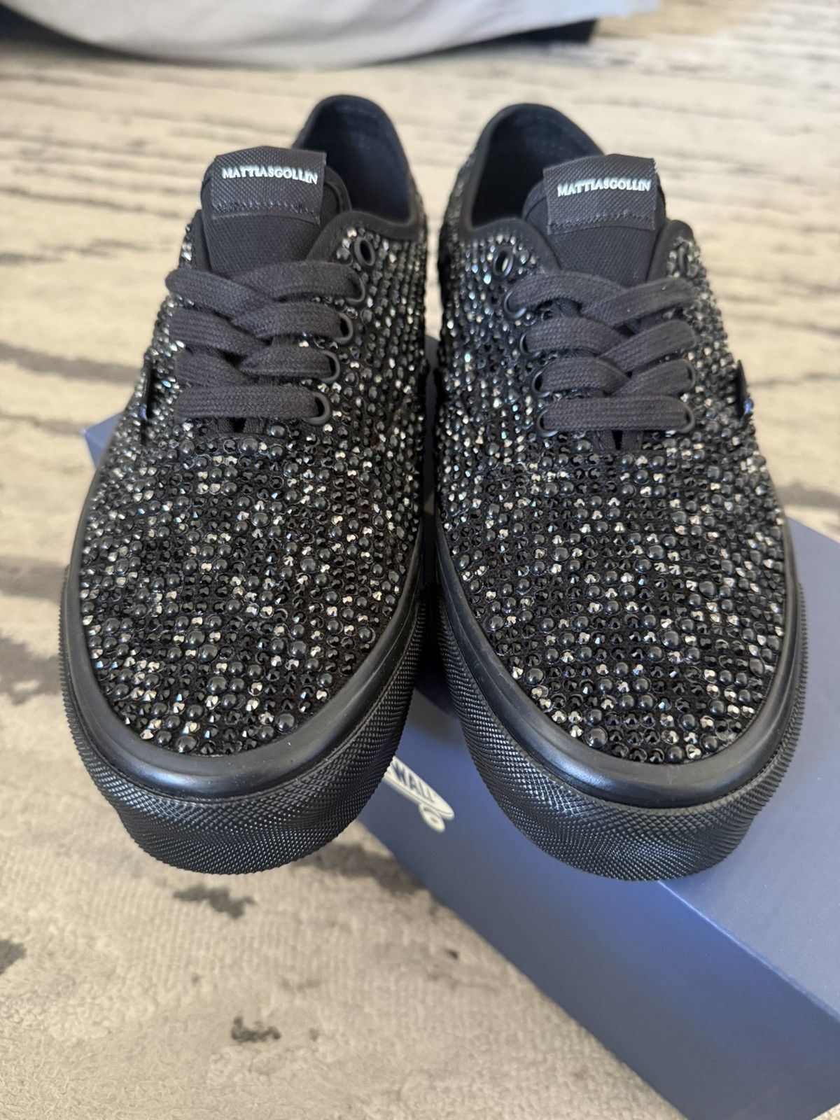 Vans Vans "AUTENTICHE" Black Sapphire by Mattias Gollin Size US 9 / EU 42 - 2 Thumbnail