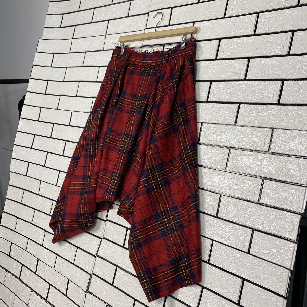 Comme des Garcons 🔥AD2005 Vintage Harem Pants Comme Des Garcons Plaid Tartan Size US 28 / EU 44 - 2 Thumbnail