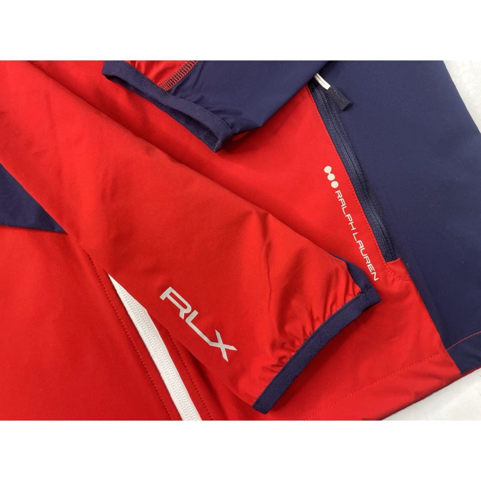 RLX Ralph Lauren RLX Ralph Lauren Golf Jacket Men M Full Zip Wind-Resistant Water Repellent Multicolor Lightweight Size US M / EU 48-50 / 2 - 2 Thumbnail