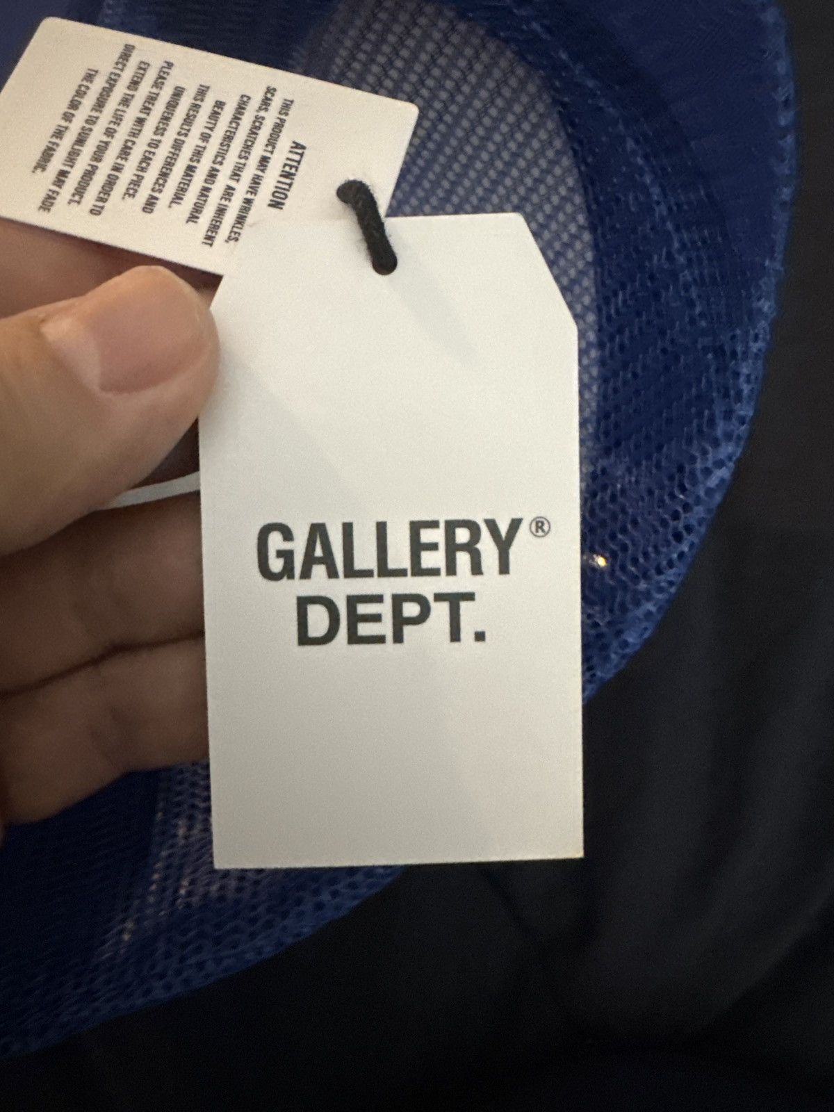 Gallery Dept. Gallery Dept Trucker Hat Blue/Yellow Size ONE SIZE - 6 Thumbnail