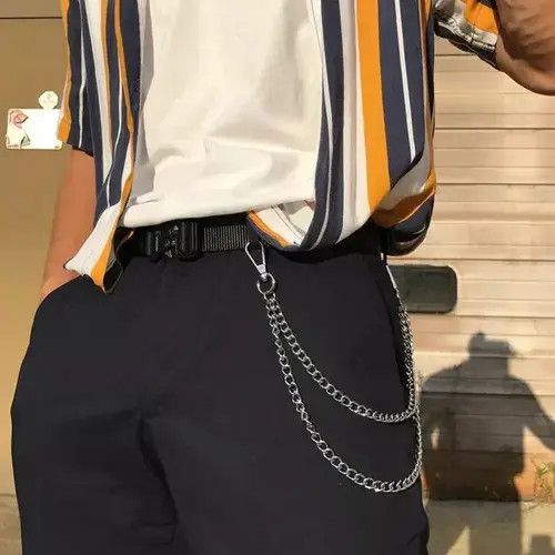 VIBE Layered Chain Keychain Size ONE SIZE - 2 Thumbnail