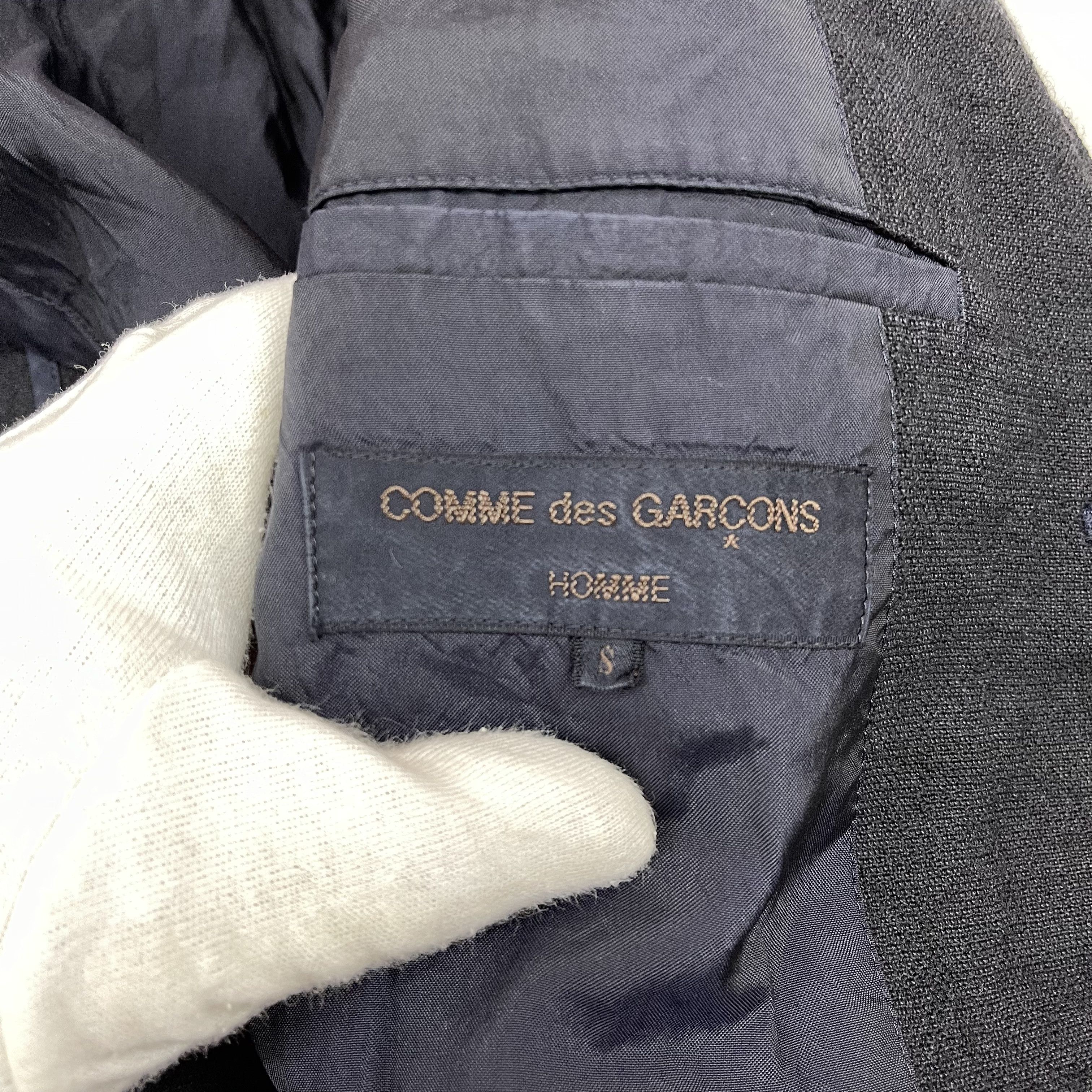 Comme des Garcons Homme 90s Vintage AD 1994 CDG HOMME Wool Jacket #1226/AQ Size US M / EU 48-50 / 2 - 5 Thumbnail