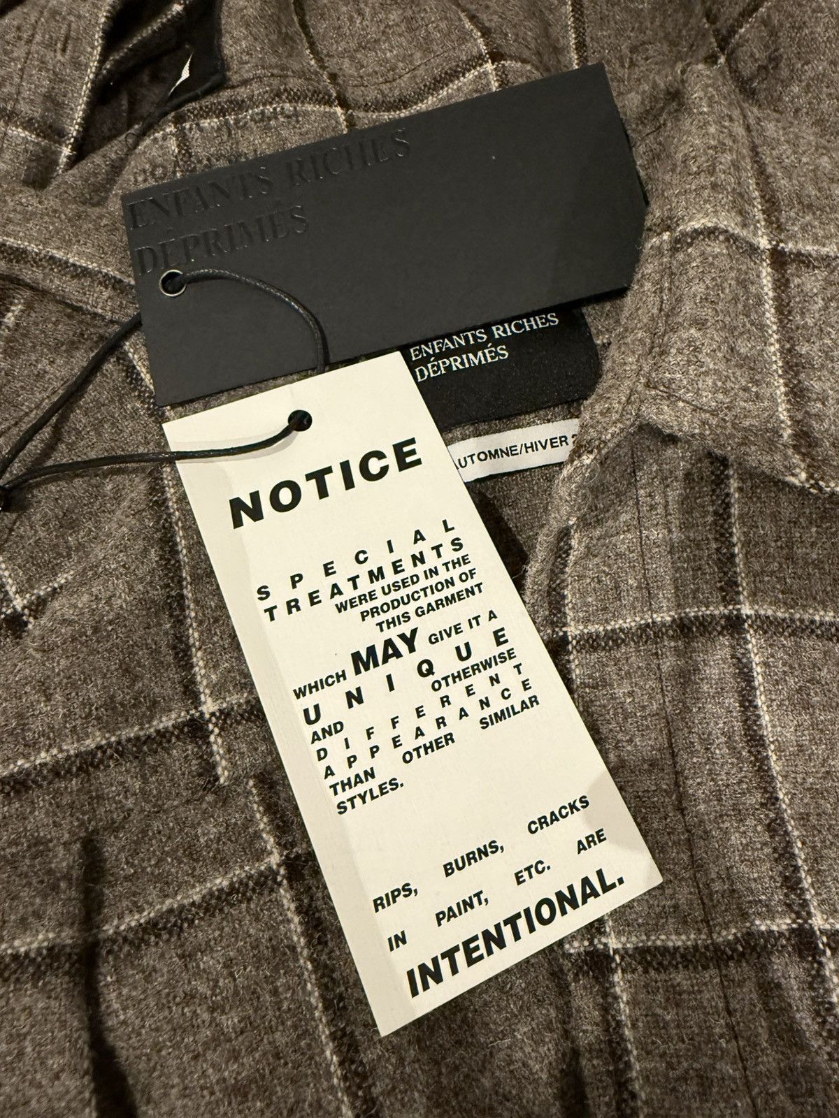 Enfants Riches Deprimes Enfants Riches Deprimes Austrian Holiday Flannel Size US M / EU 48-50 / 2 - 14 Thumbnail
