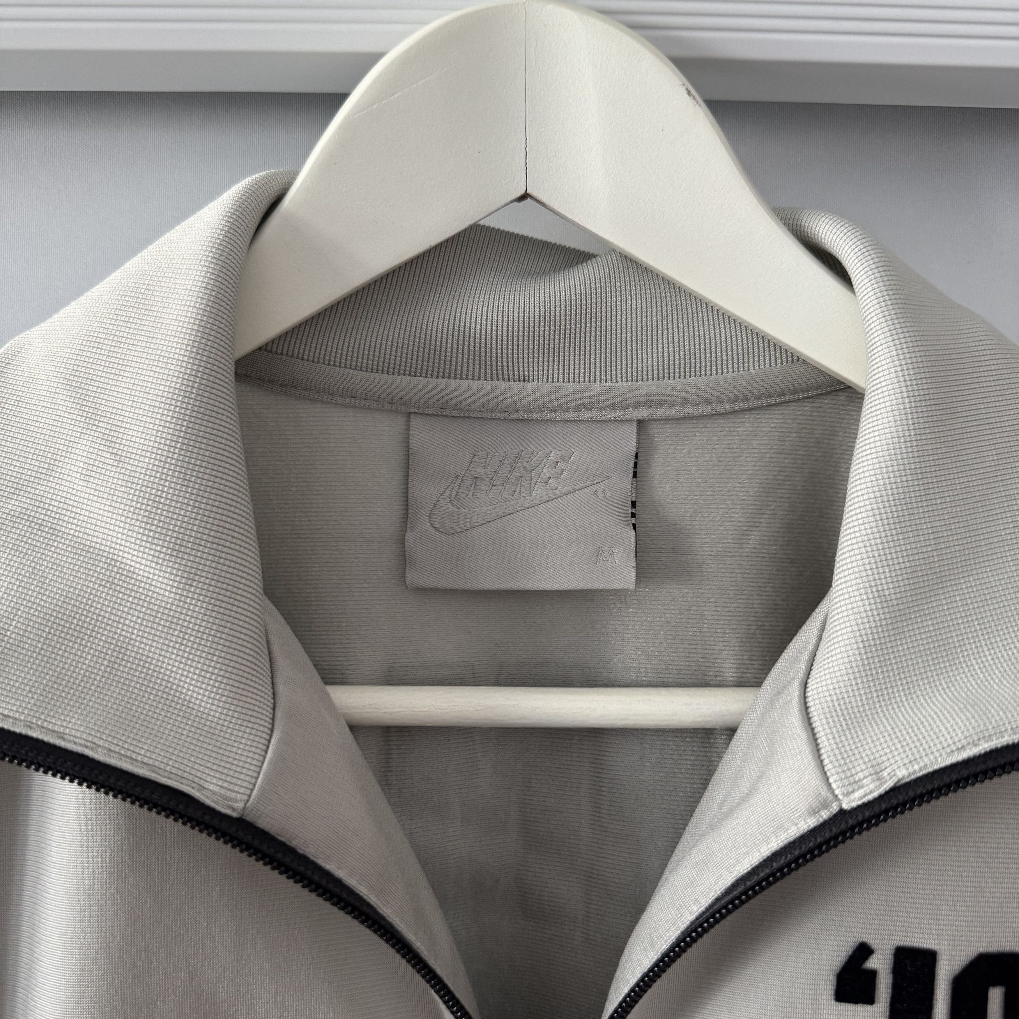 Nike Men's Nike x ICE Iceman Vintage Gray Track Jacket Size M Size US M / EU 48-50 / 2 - 13 Thumbnail