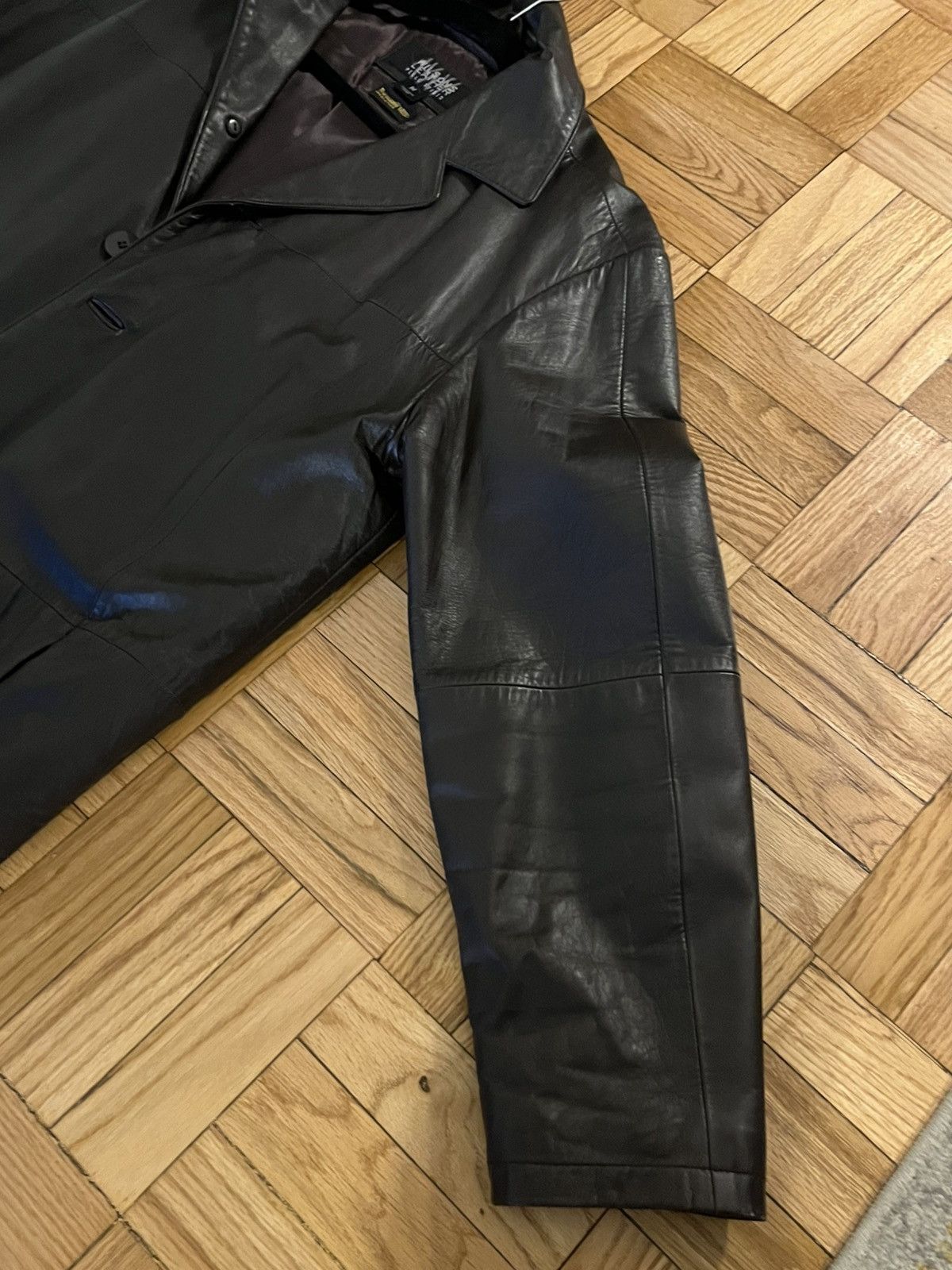 Wilsons Leather Wilson’s Leather Pelle Studio Brown Leather Jacket Size US M / EU 48-50 / 2 - 4 Thumbnail