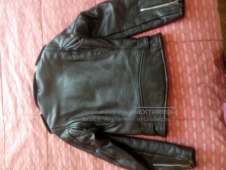 Schott Schott 618 Leather Jacket Size US XXS / EU 40 - 2 Thumbnail