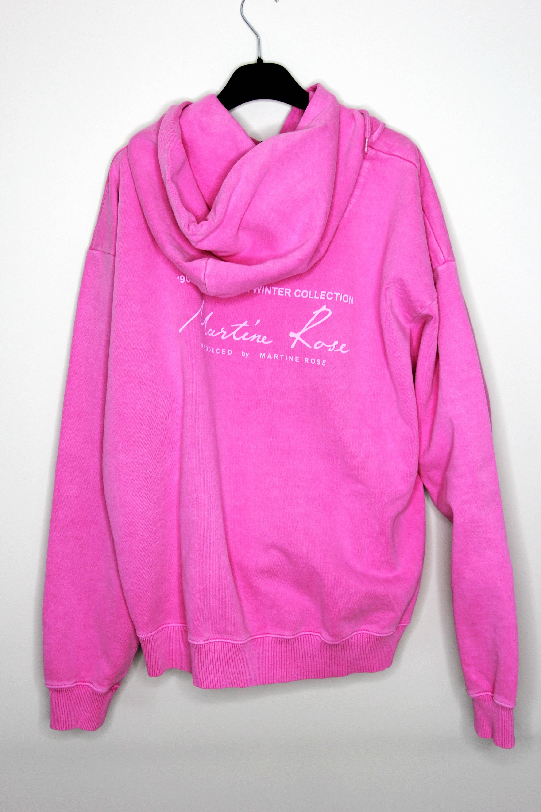 Martine Rose BNWT AW23 MARTINE ROSE CLASSIC HOODIE PINK M Size US M / EU 48-50 / 2 - 3 Thumbnail