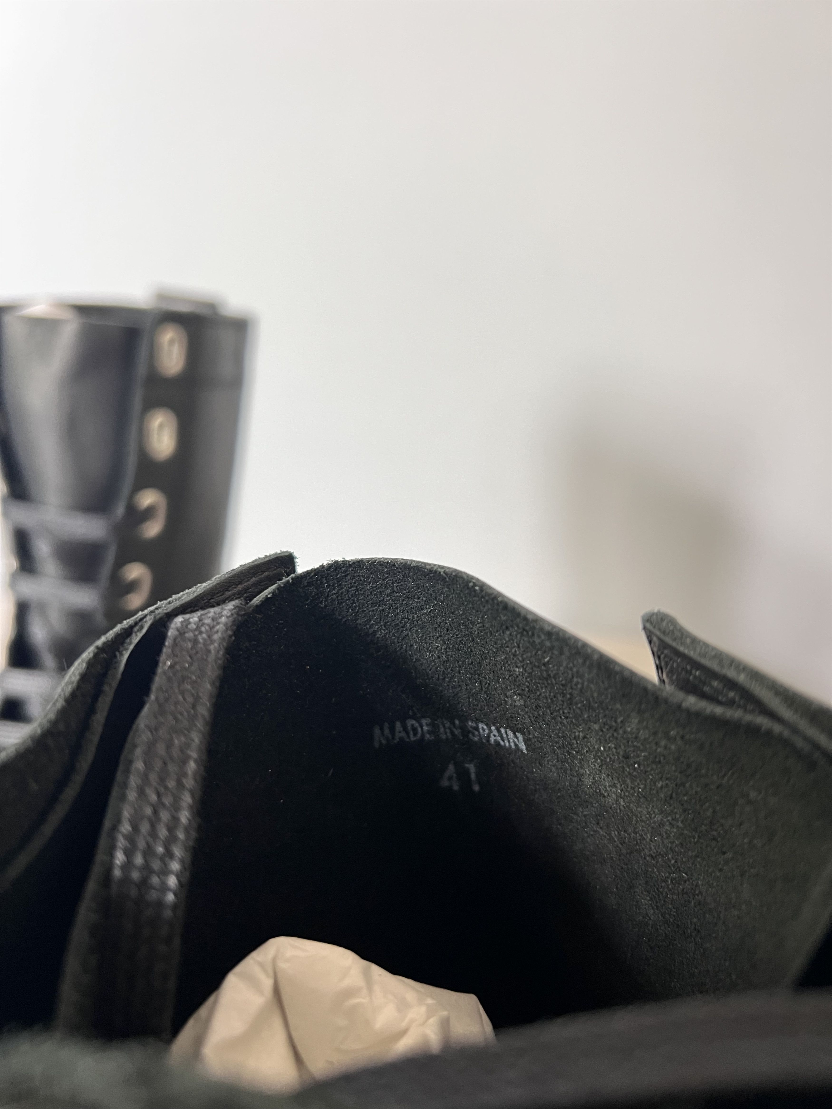 Jil Sander Jil Sander Military Boots in Black Leather Size US 8 / EU 41 - 7 Thumbnail