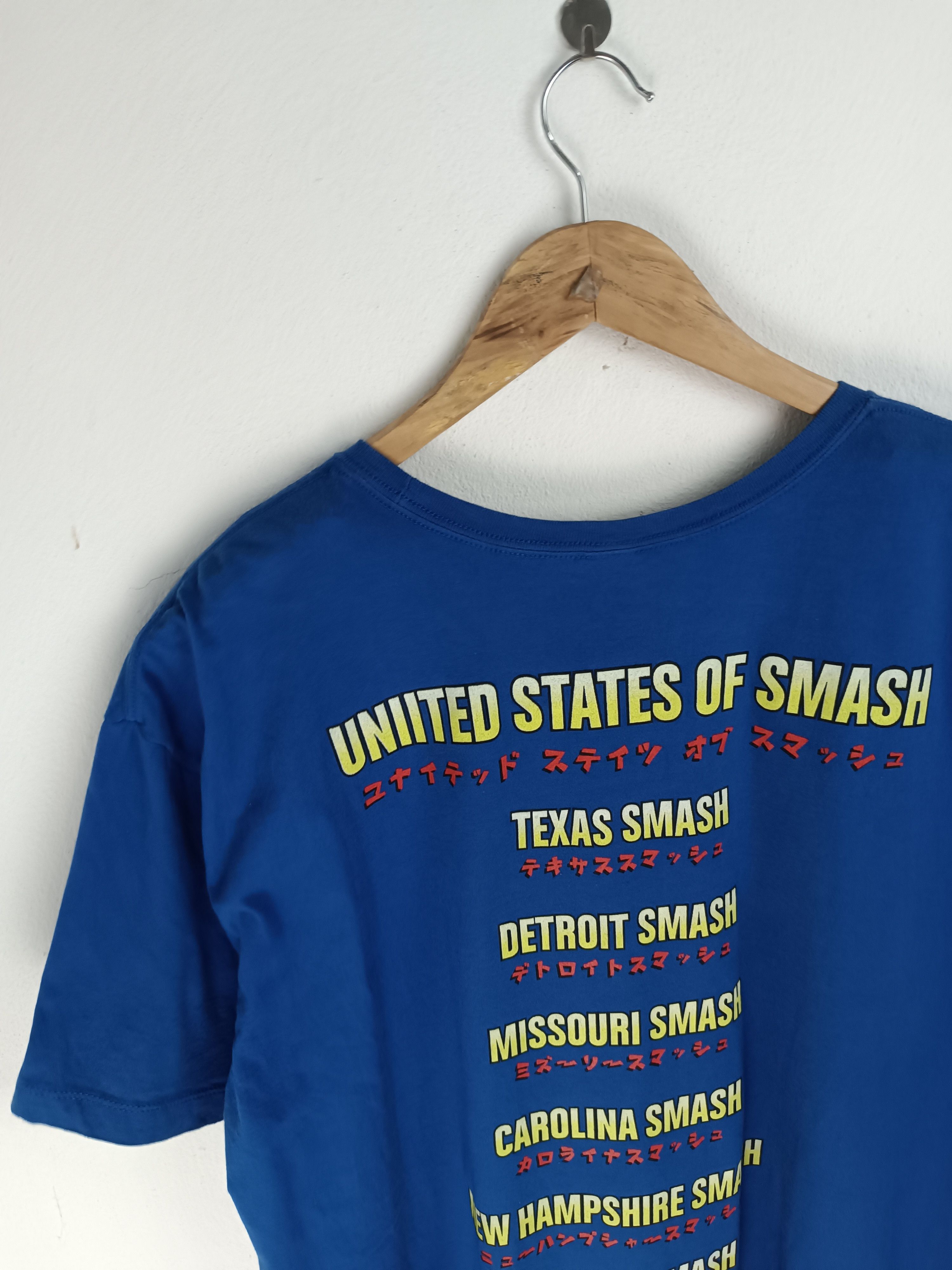 Anime MY HERO ACADEMIA UNITED STATES OF SMASH TOUR TEE Size US XL / EU 56 / 4 - 11 Thumbnail