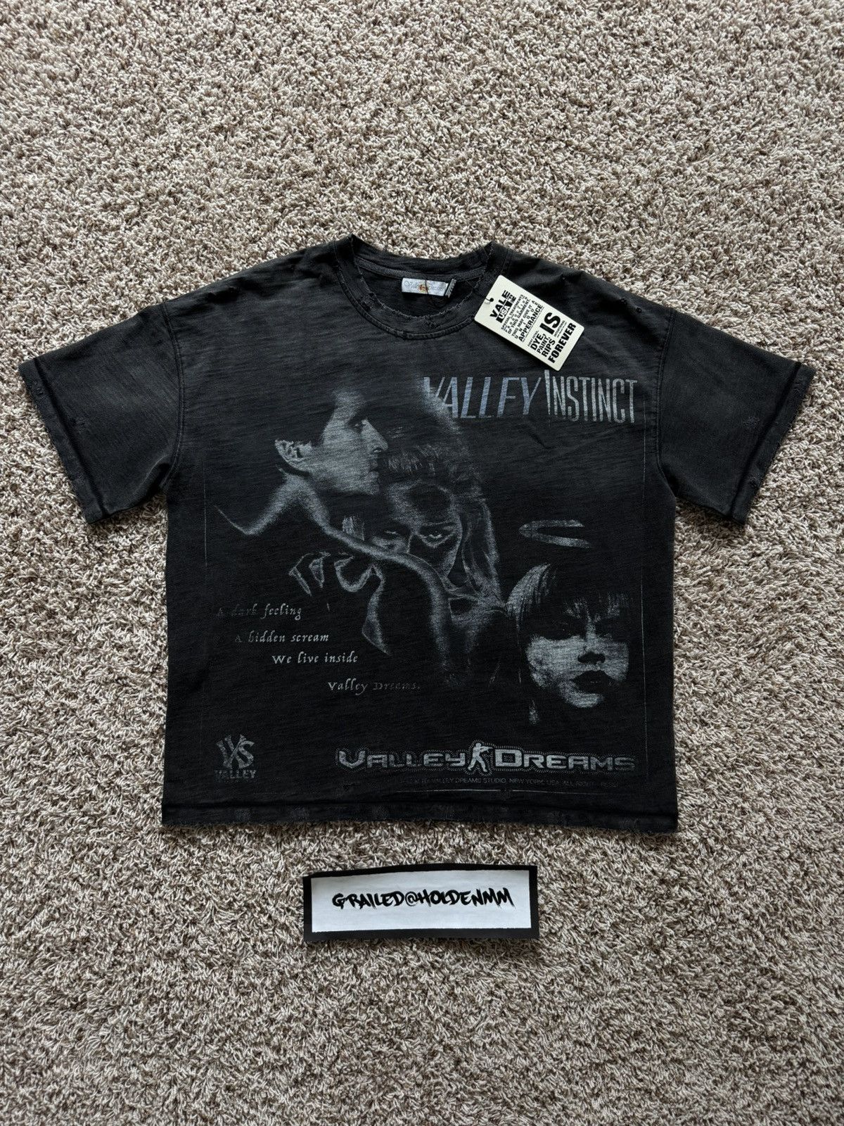 Vale Vale Forever Valley Instinct Tee Black Size US XL / EU 56 / 4 - 1 Thumbnail