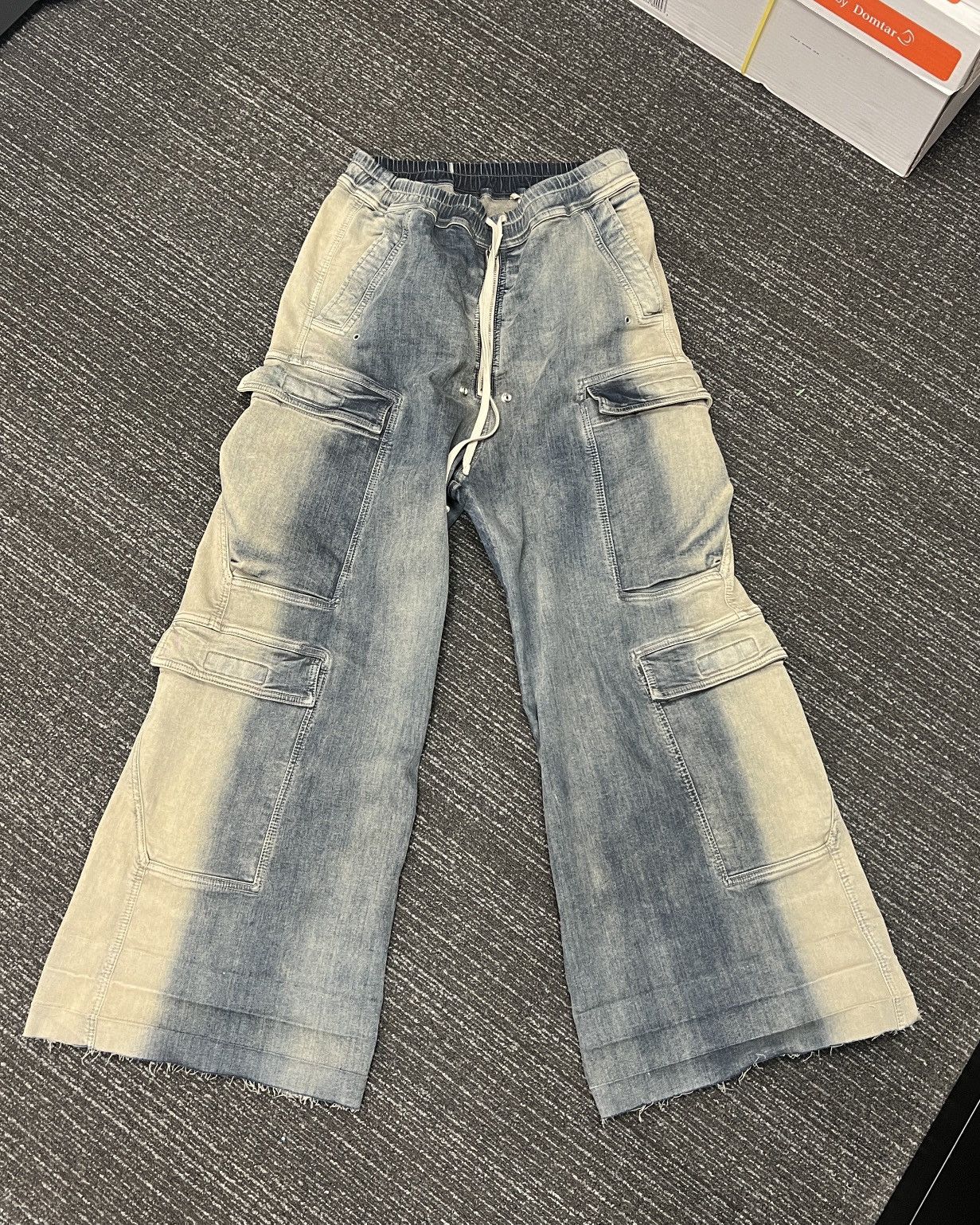 Rick Owens RICK OWENS EDFU SS23 BELA CARGOS Size US 33 - 1 Thumbnail