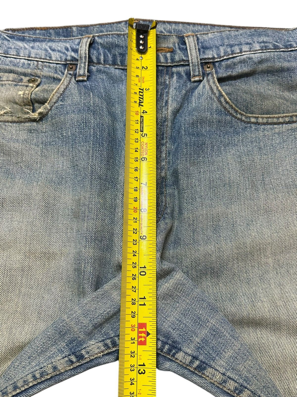 Levi's Vintage 90s Levis 509 Mud Wash Faded Distressed Baggy Jeans Size US 32 / EU 48 - 15 Thumbnail