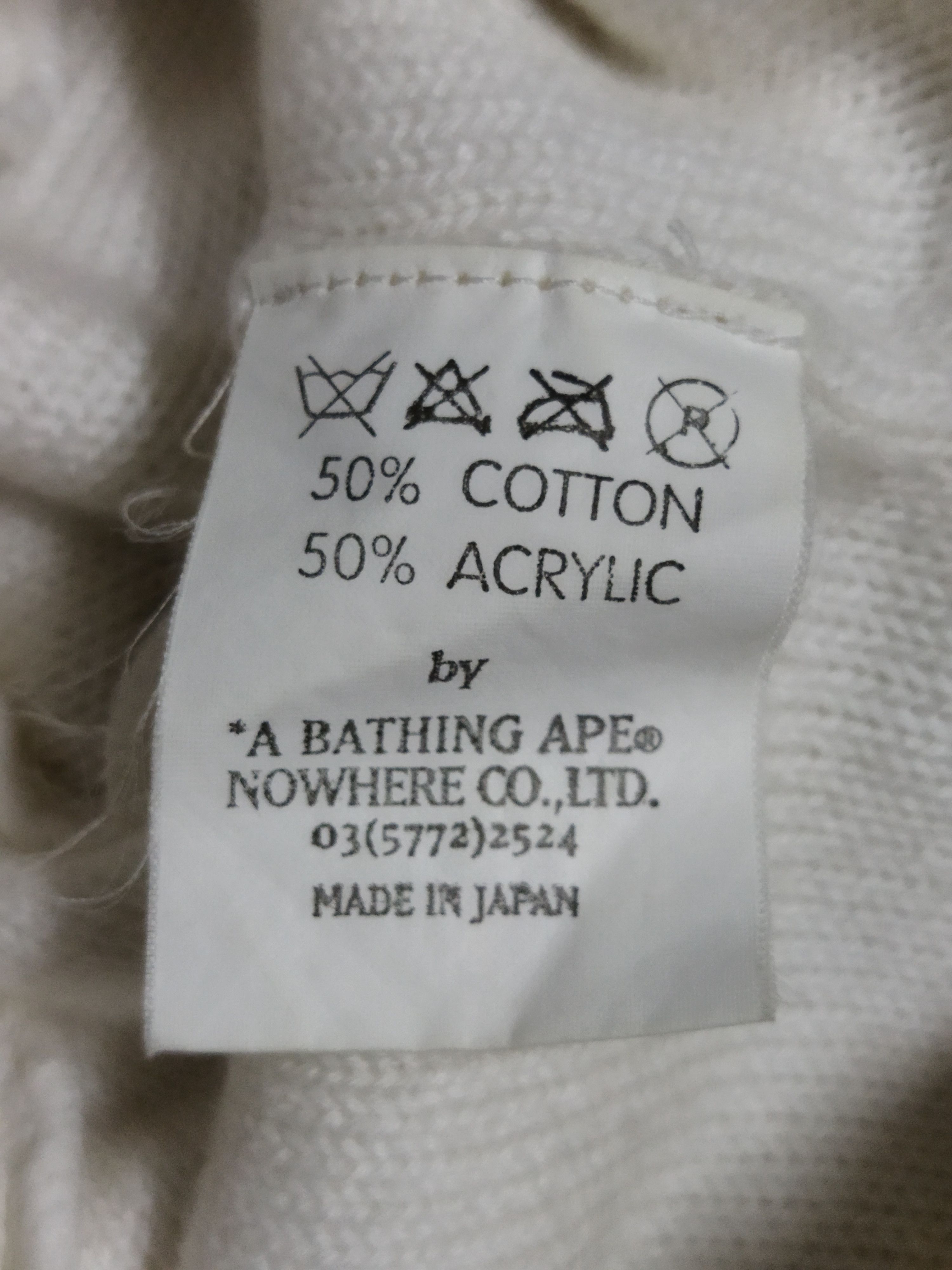 Bape A Bathing Ape Beanie Size ONE SIZE - 4 Thumbnail