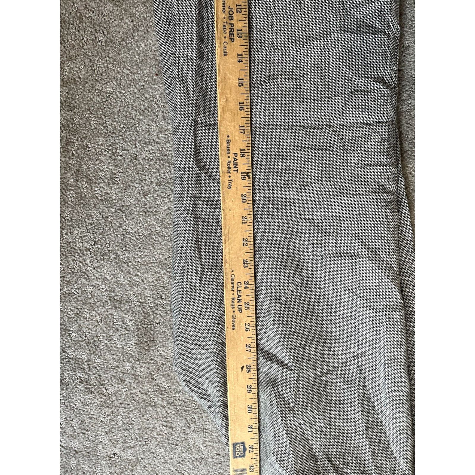 Ann Taylor Ann Taylor Loft Dress Pants Women's 8 Wool Lined Gray Tweed Flat Front Straight 26 Waist 27 Inseam Size 30" / US 8 / IT 44 - 6 Thumbnail
