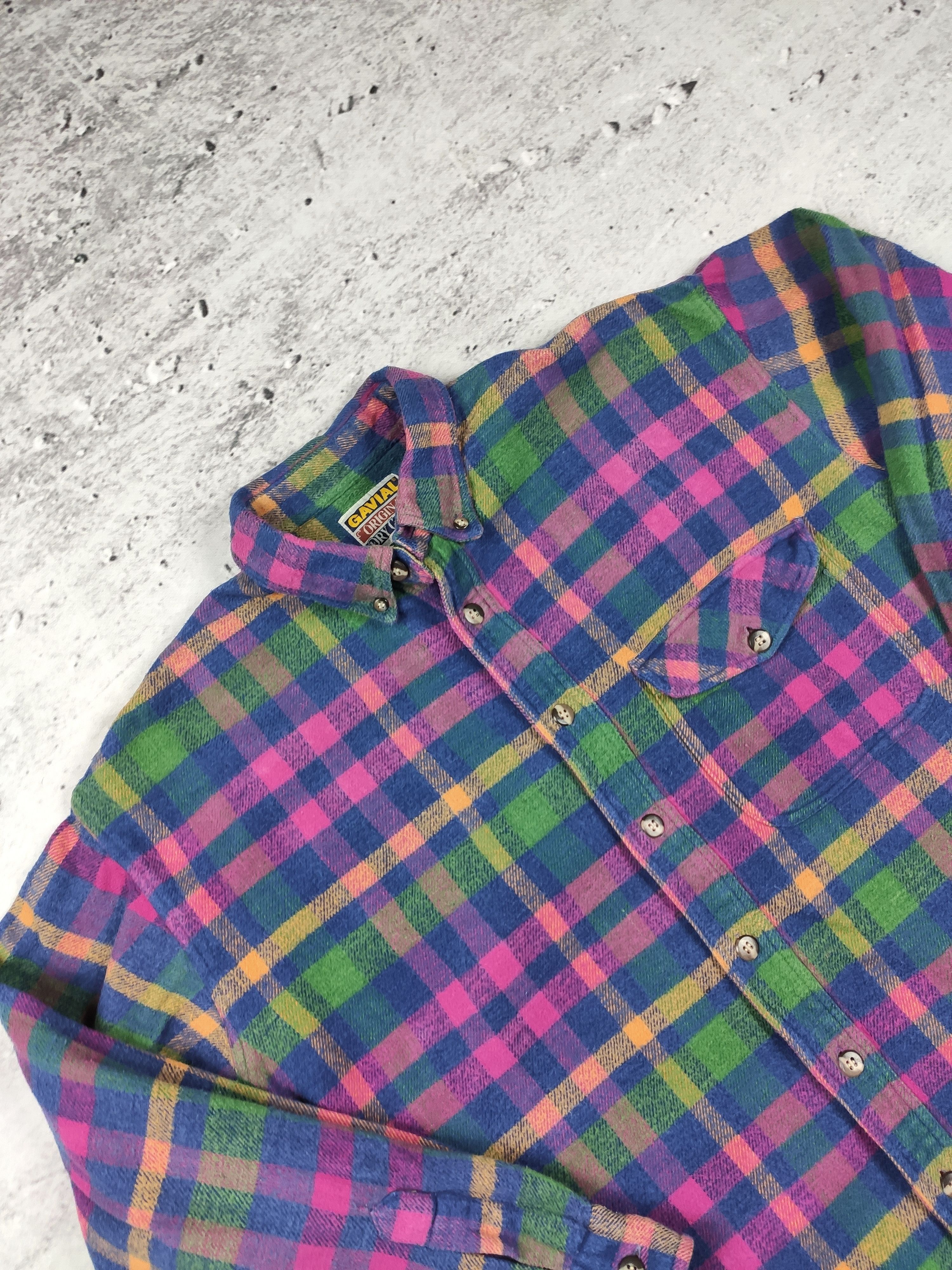 Vintage Vintage Gavial Made in India boxy shirt hippie retro Size US L / EU 52-54 / 3 - 2 Thumbnail