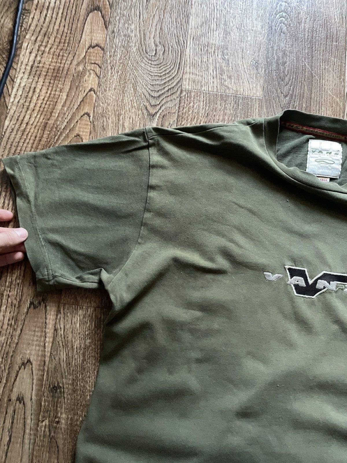 Vans RARE Vintage 90s y2k Vans t-shirt Oversized Heavyweight Size US L / EU 52-54 / 3 - 6 Thumbnail