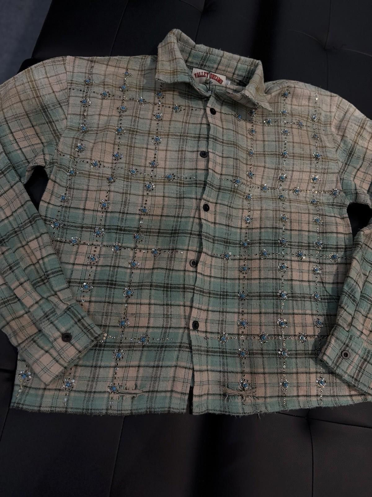 Vale Vale Forever Valley Dreams Crystal Stone Flannel Size (Small Size US S / EU 44-46 / 1 - 3 Thumbnail