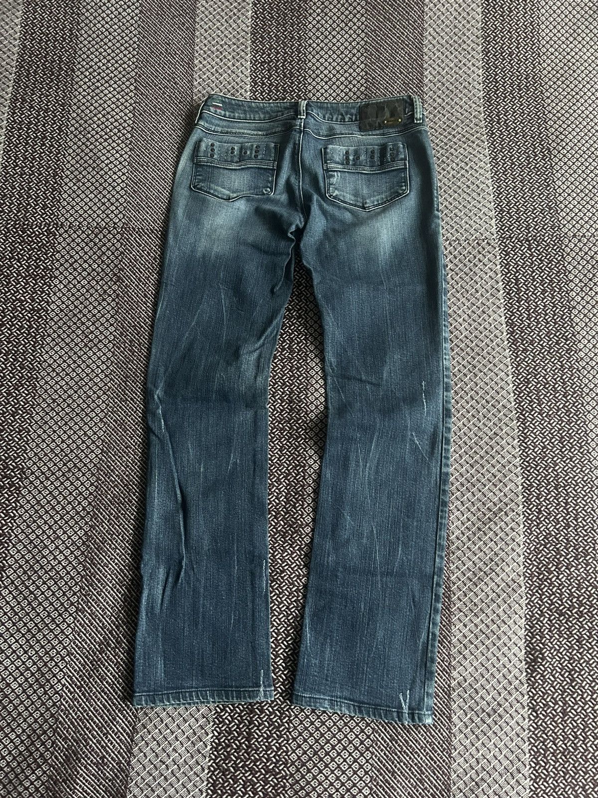 Diesel Vintage Diesel Wenga Washed Denim Jeans Distressed Size W29 Size 29" - 10 Thumbnail