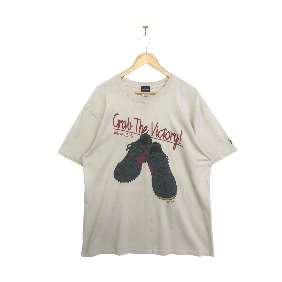 Anime Cospa X Haikyuu Nekoma H.S.VBC Anime Graphic Tshirt Size US XL / EU 56 / 4 - 1 Thumbnail