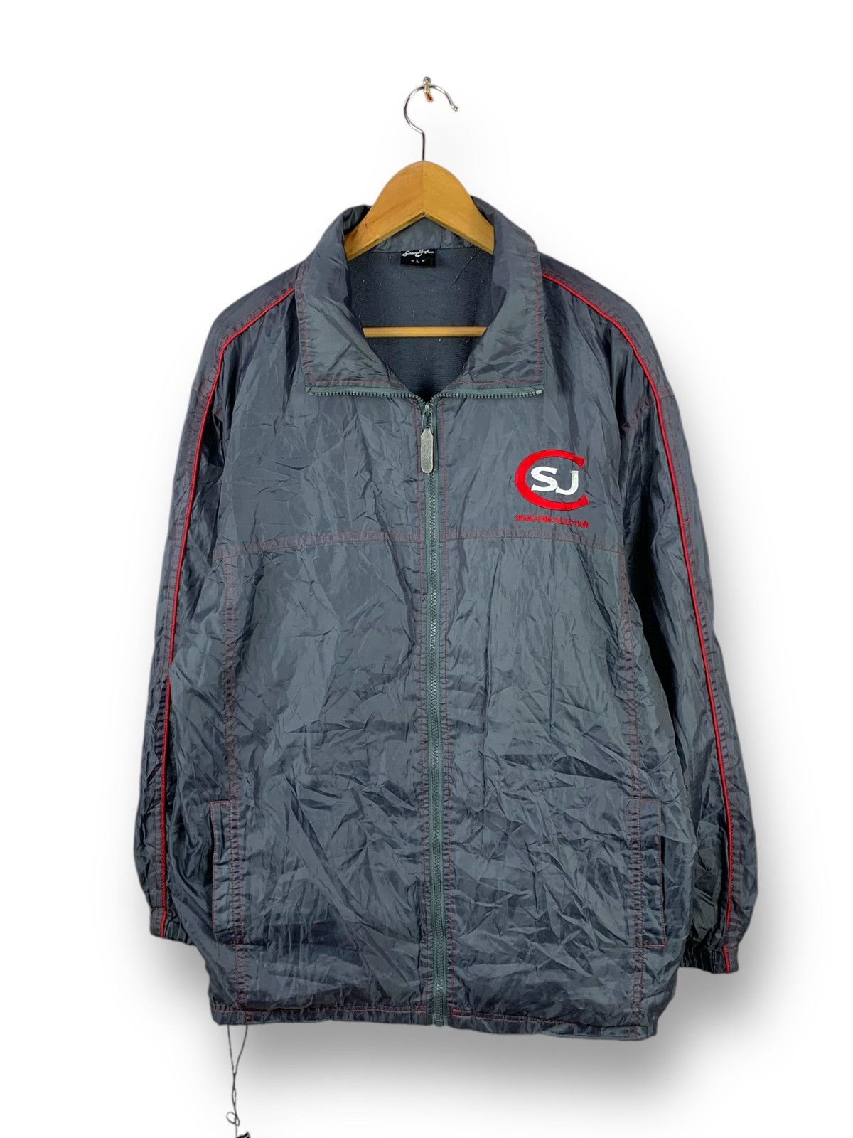 Sean John Rare! Sean John Big Logo Backhit Light Jacket Windbreaker Size US L / EU 52-54 / 3 - 2 Thumbnail