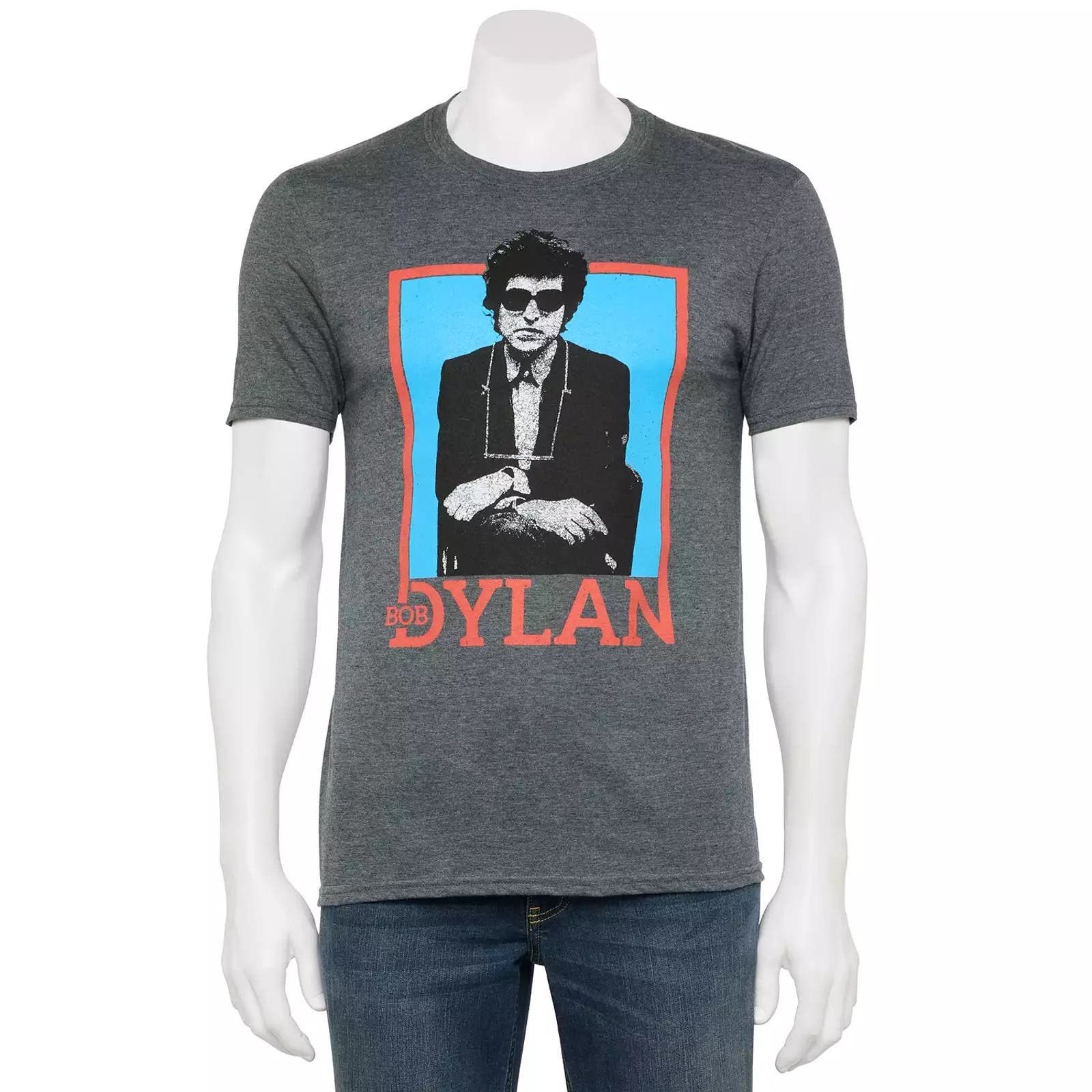 dylan Bob Dylan Men's Distressed Print Vintage Tee T-Shirt Size US XXL / EU 58 / 5 - 2 Thumbnail