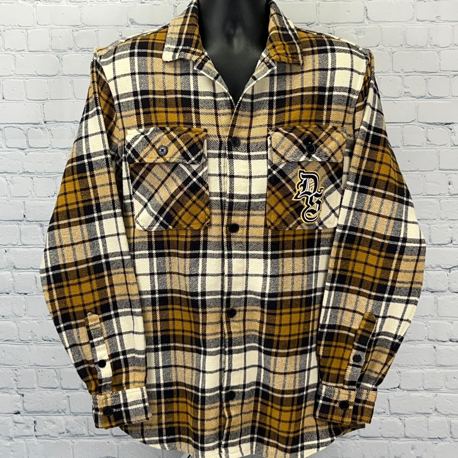 Snoop Dogg Dogg Supply by Snoop Dogg Button Front Shirt Yellow L Size US L / EU 52-54 / 3 - 2 Thumbnail