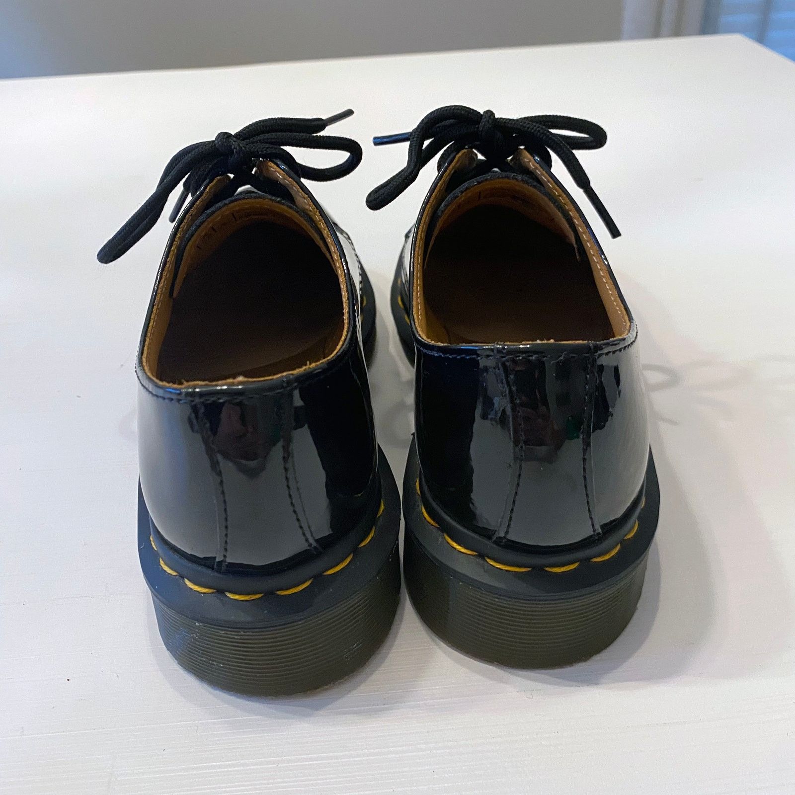 Dr. Martens Dr. Martens Black Leather Shoes Style 1461 US Sz 5 EU Sz 36 Size US 5 / IT 35 - 7 Thumbnail