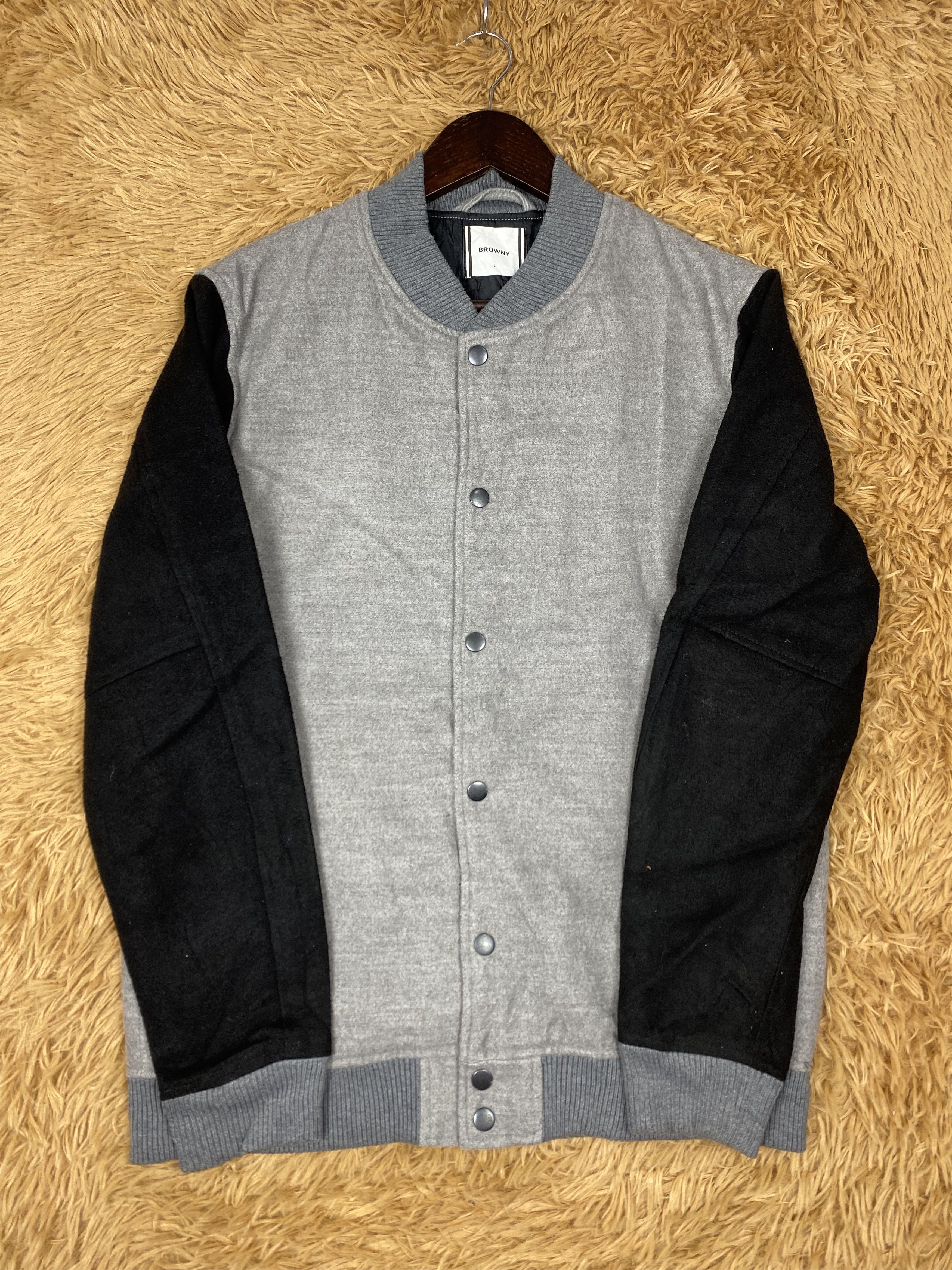 Japanese Brand Vintage Browny Varsity Jacket DJ0468 Size US L / EU 52-54 / 3 - 4 Thumbnail