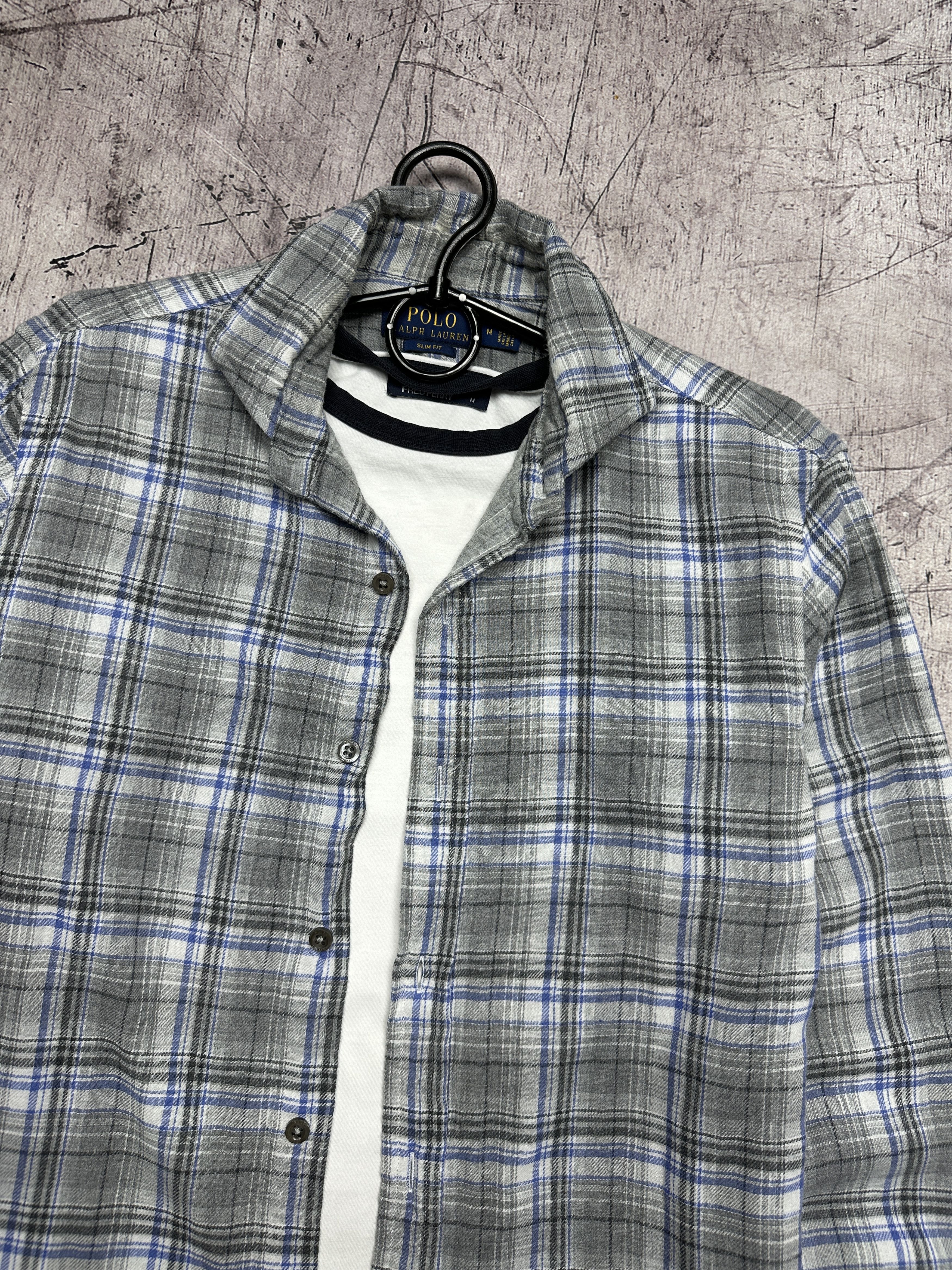 Polo Ralph Lauren Polo Ralph Lauren Vintage Mens Flannel Plaid Shirt Size US M / EU 48-50 / 2 - 2 Thumbnail