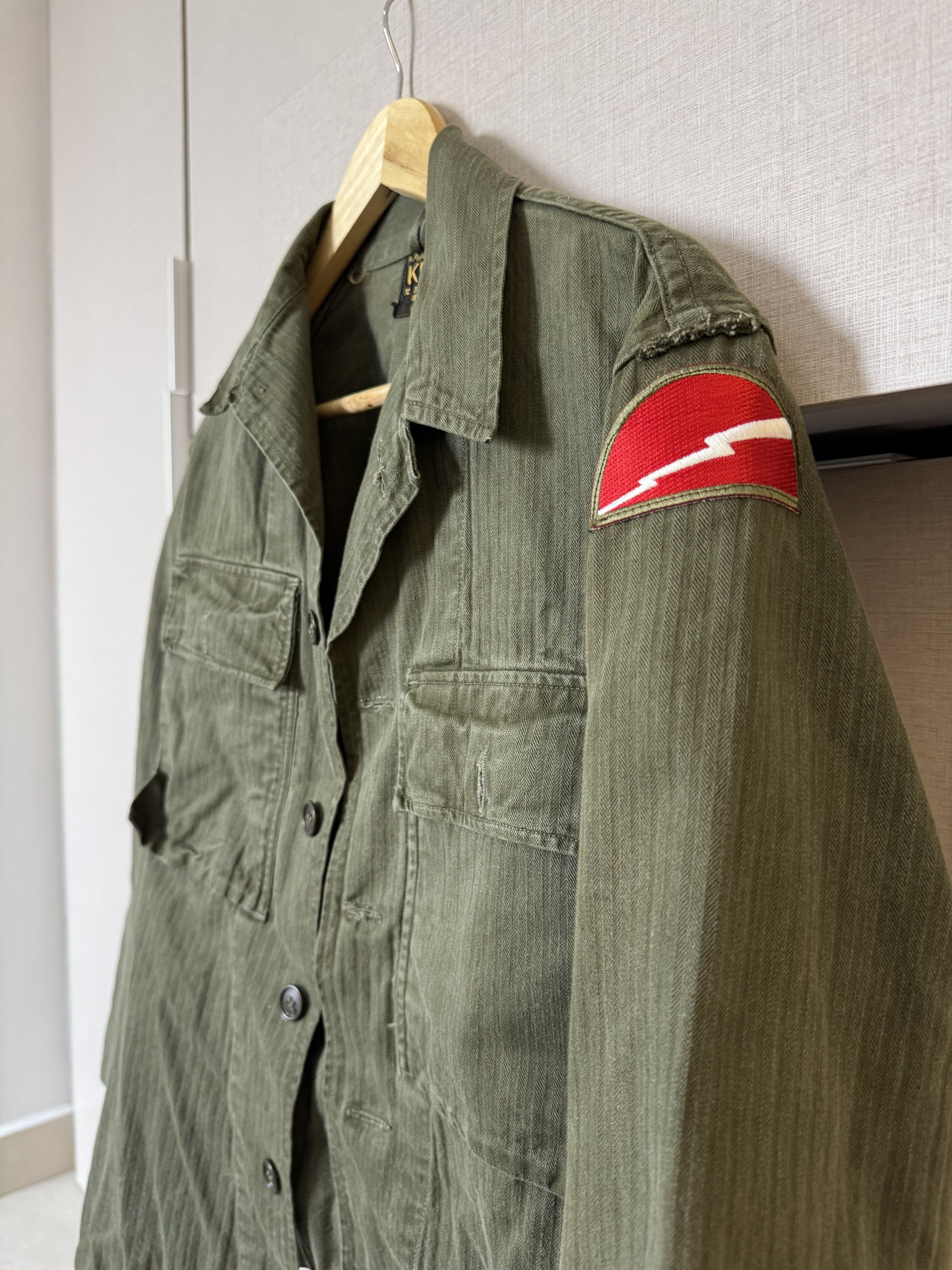 Other Vintage Dutch Military Jacket Oversized with Lightning Bolt Size US M / EU 48-50 / 2 - 3 Thumbnail