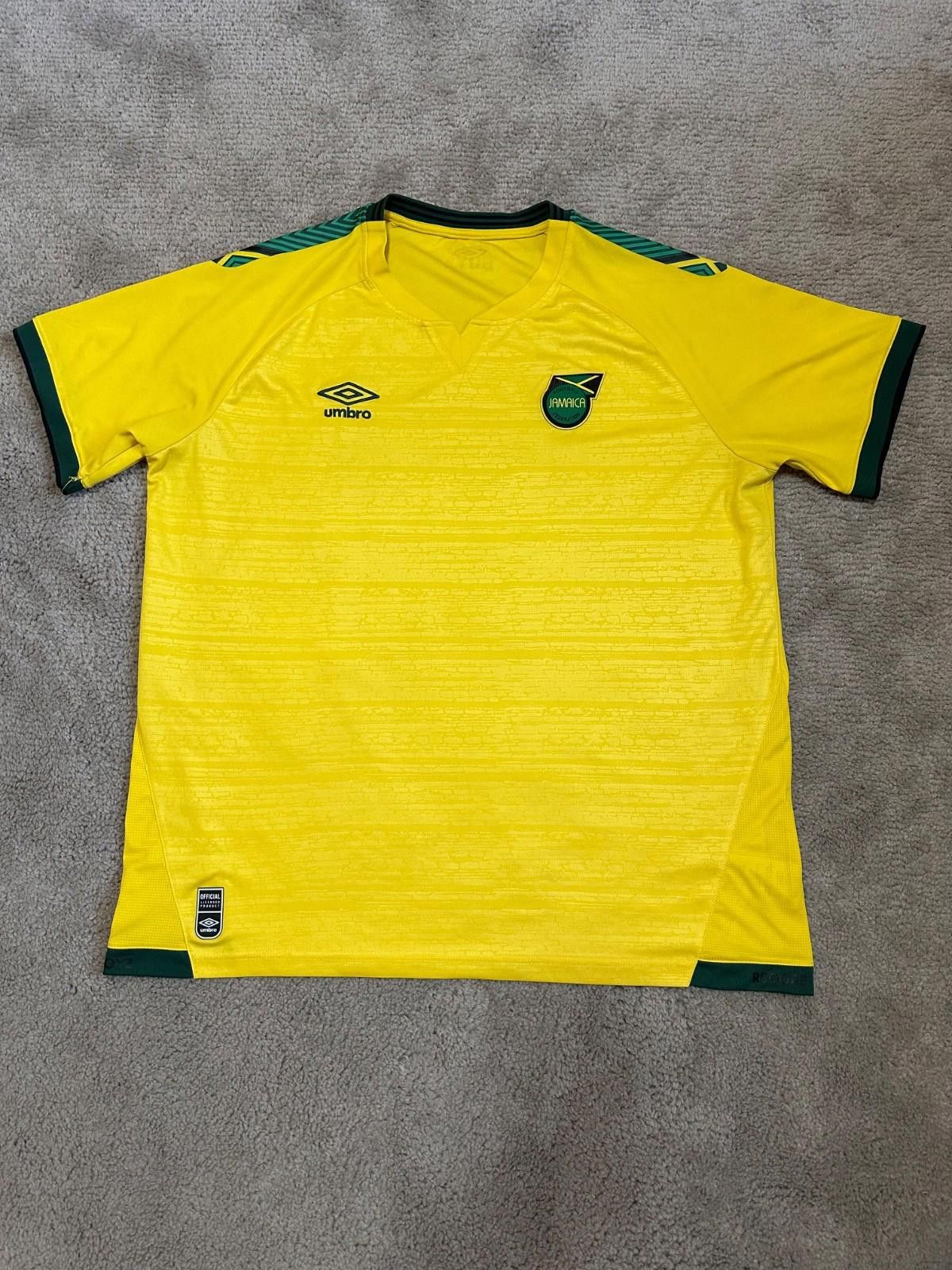 Umbro UMBRO Jamaica 2021/22 Home Football Shirt Soccer Jersey XXL Size US XXL / EU 58 / 5 - 1 Thumbnail