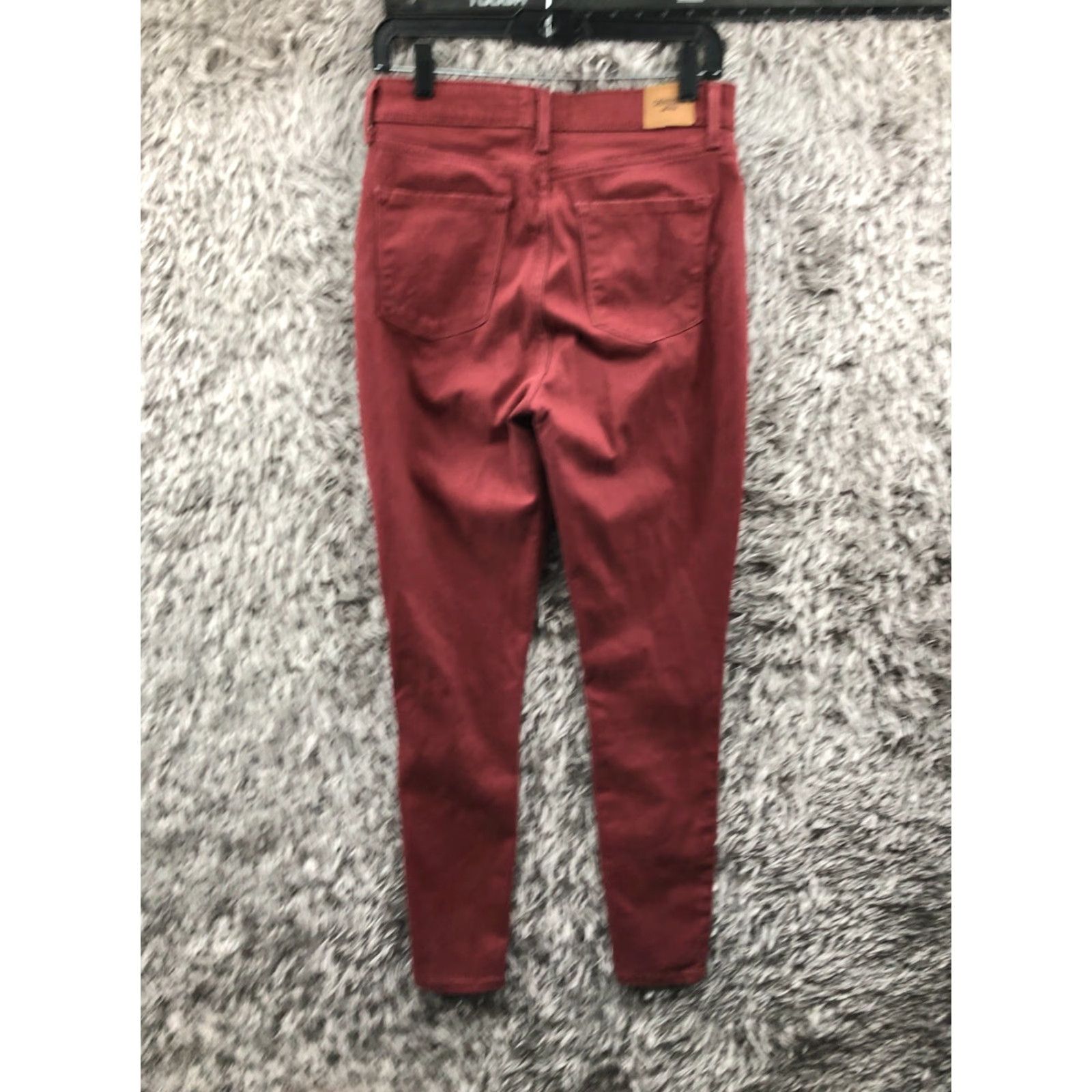 Denizen DENIZEN Red Denim Pants - Denizen High Rise Skinny Soft Pants Size 6 Womens Size 28" / US 6 / IT 42 - 5 Thumbnail