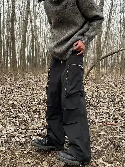 Other cargo zipper baggy pants Size US 30 / EU 46 - 3 Thumbnail