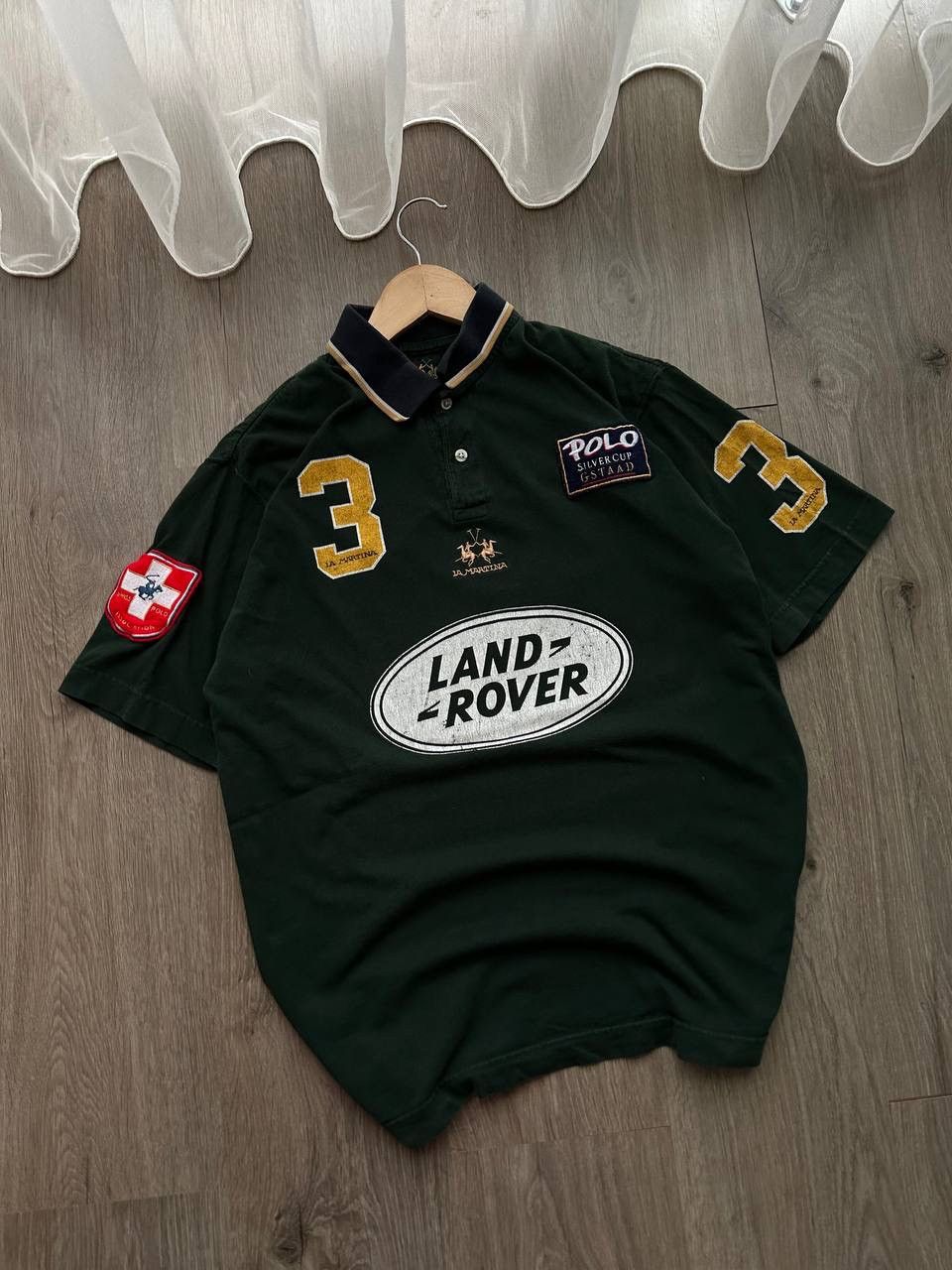 Polo Ralph Lauren × Vintage Vintage Polo Ralph Lauren Land Rower PRL T-Shirt Big Logo Size US M / EU 48-50 / 2 - 9 Thumbnail