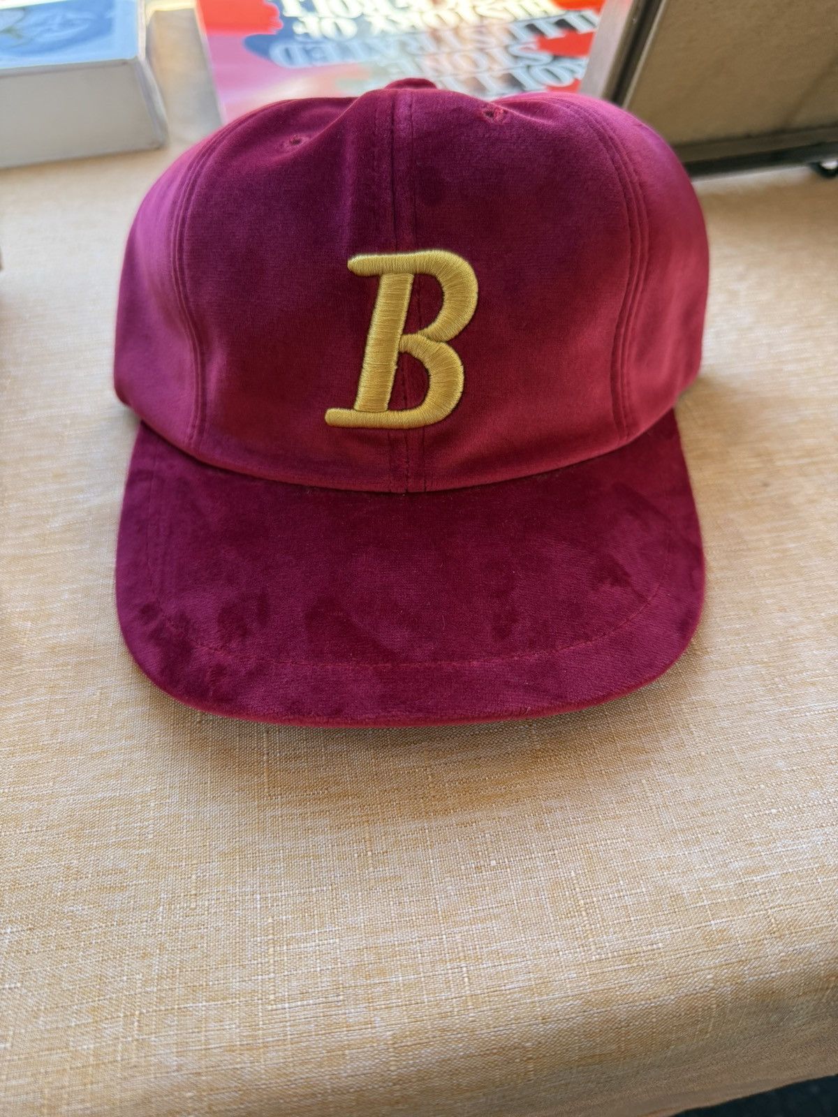 Bricks & Wood Bricks&wood Burgandy hat Size ONE SIZE - 1 Thumbnail