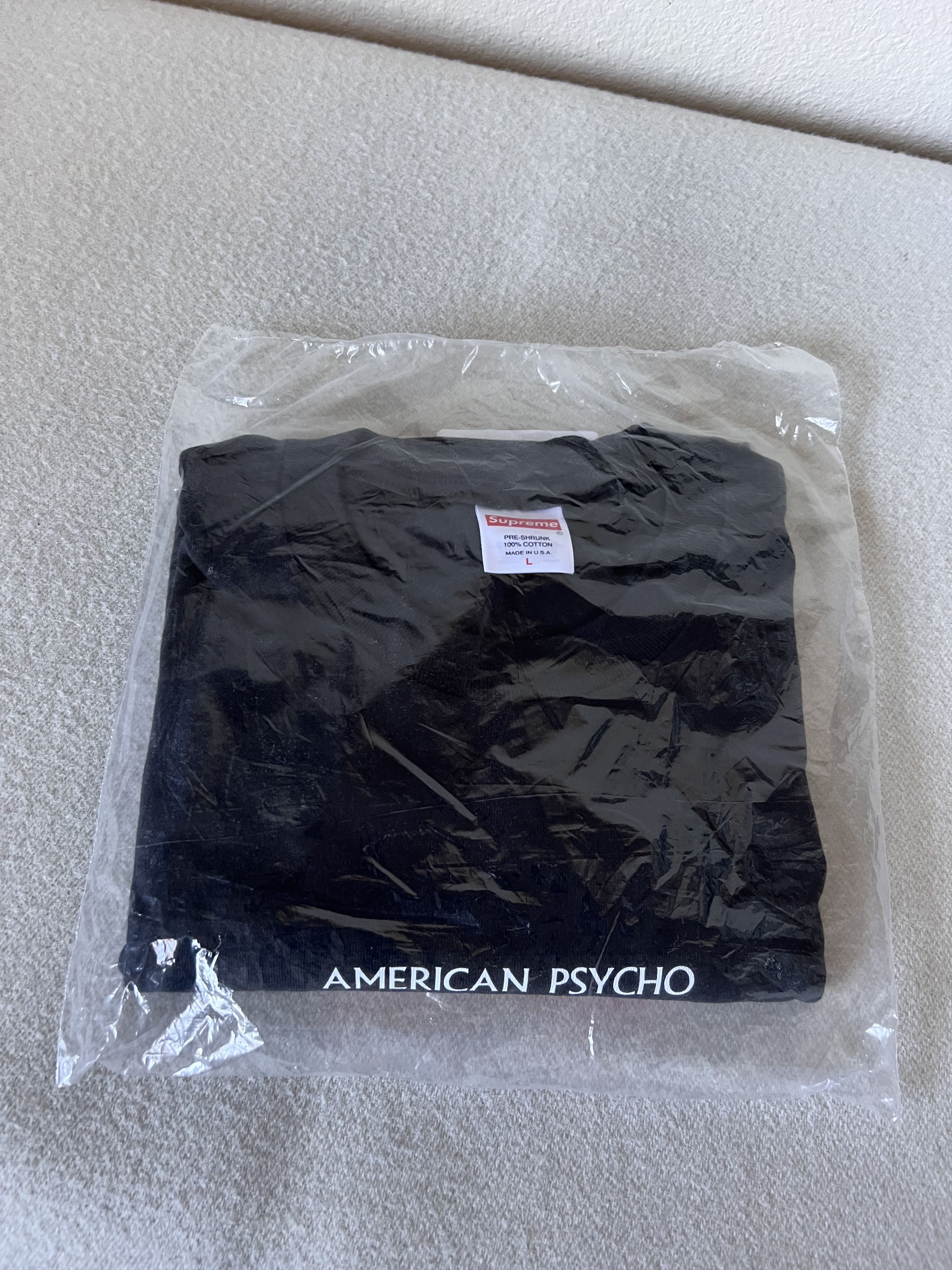 Supreme Supreme American Psycho Tee in Black Size US L / EU 52-54 / 3 - 2 Thumbnail