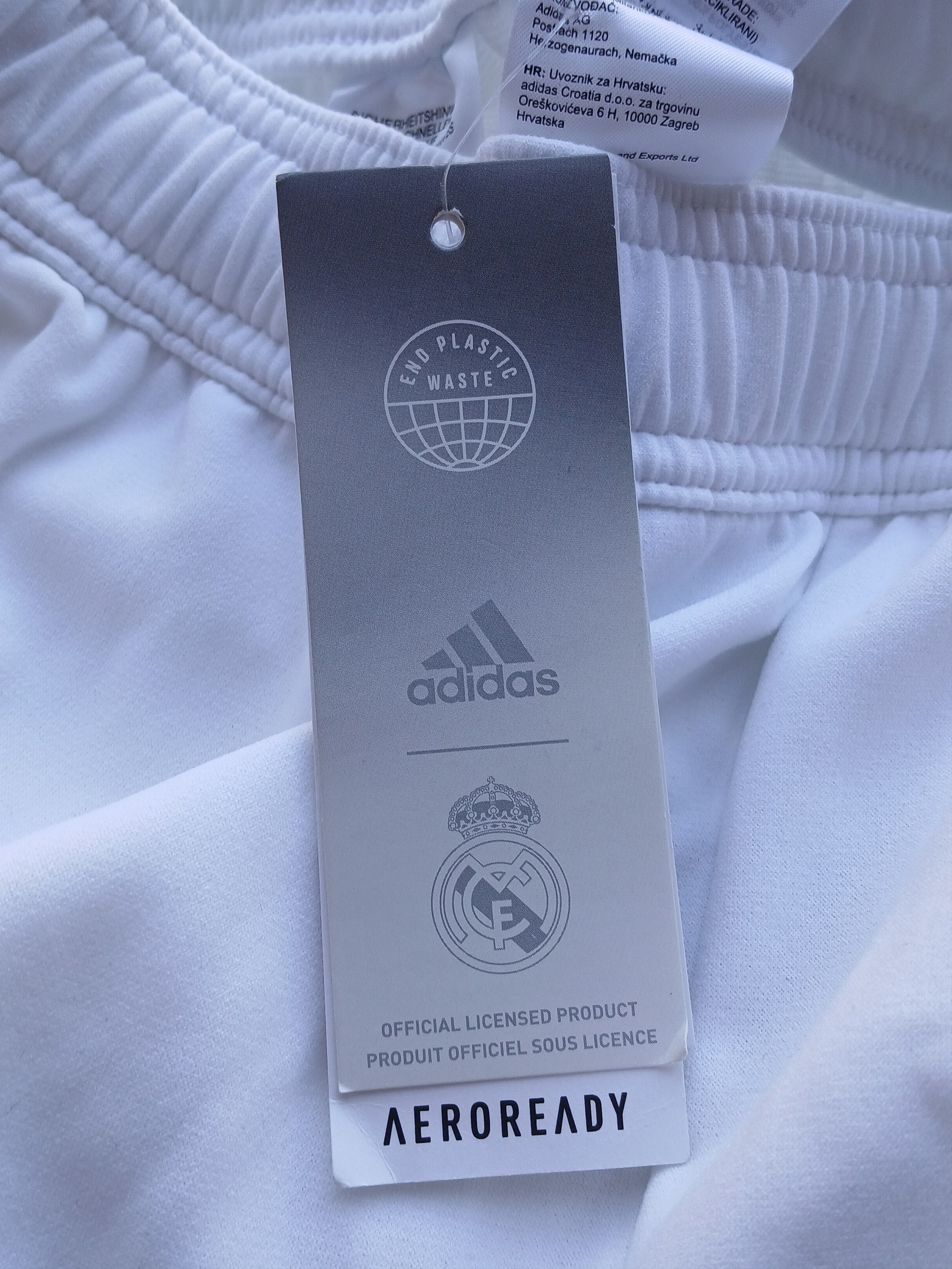 Adidas New Real Madrid Football Training Pants Size US 27 - 14 Thumbnail