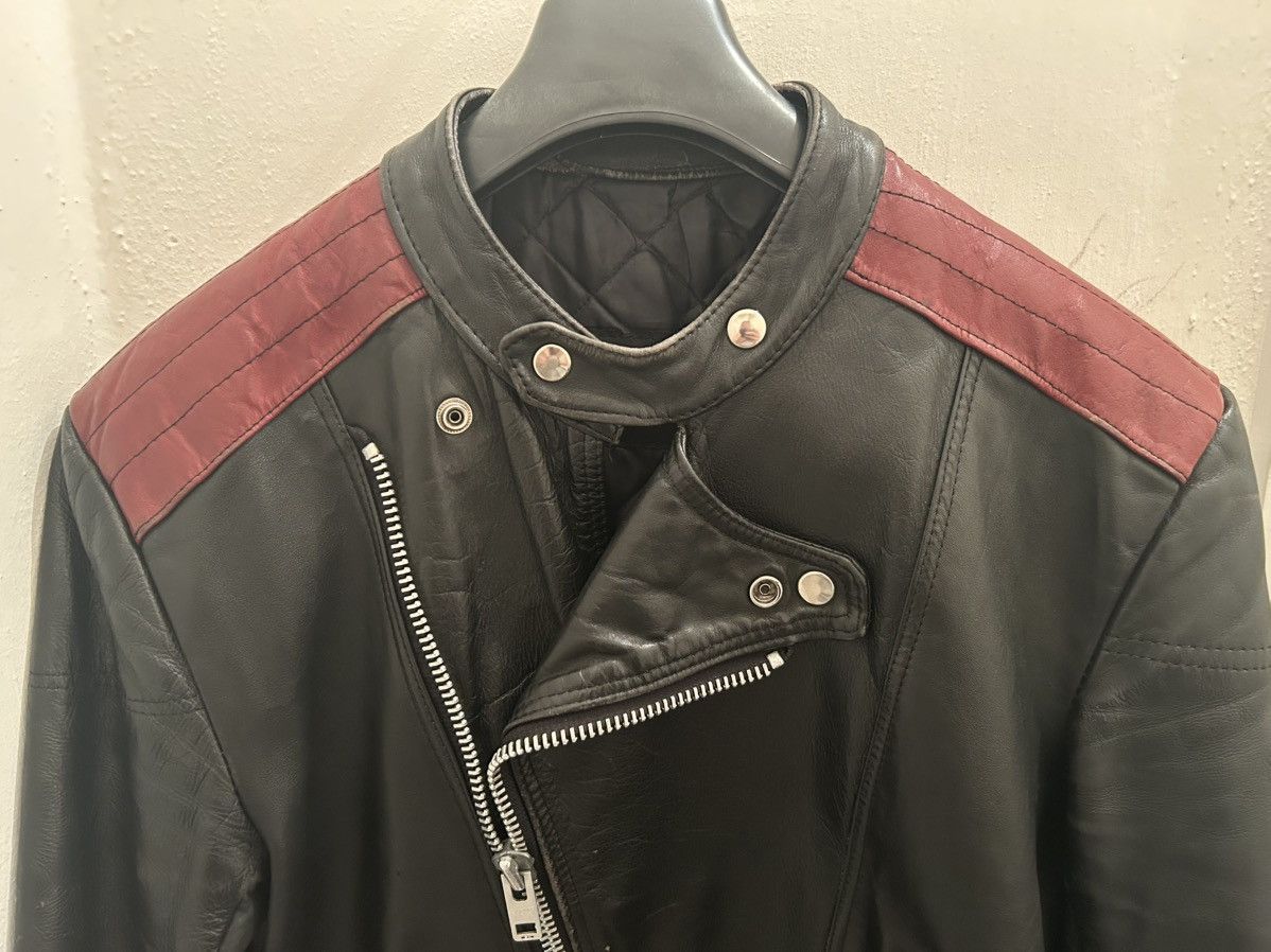 Other Vintage Leather Biker Jacket ENGLAND Size US S / EU 44-46 / 1 - 8 Thumbnail